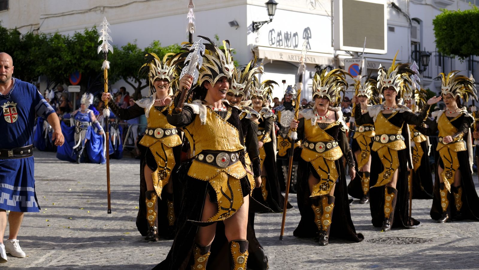 Imágenes del desfile de Moros y Cristianos de Mojácar