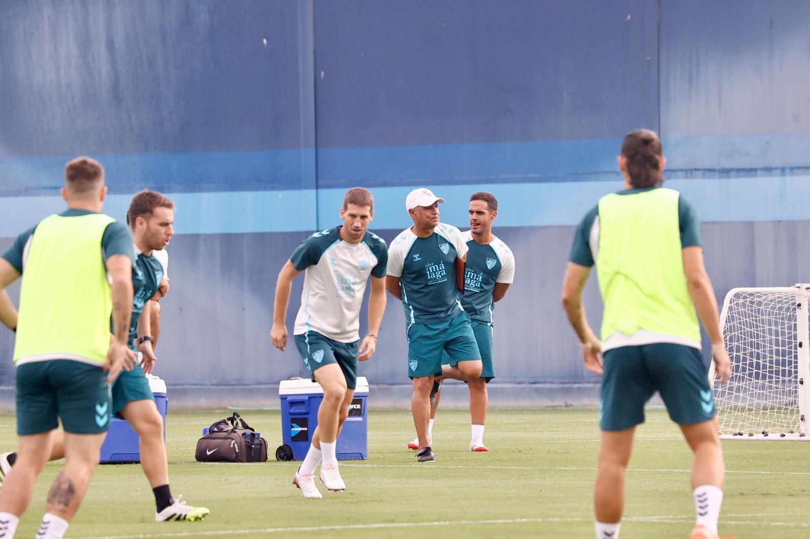 Rafita, del filial, novedad en el entrenamiento ante la baja de Carlos Puga