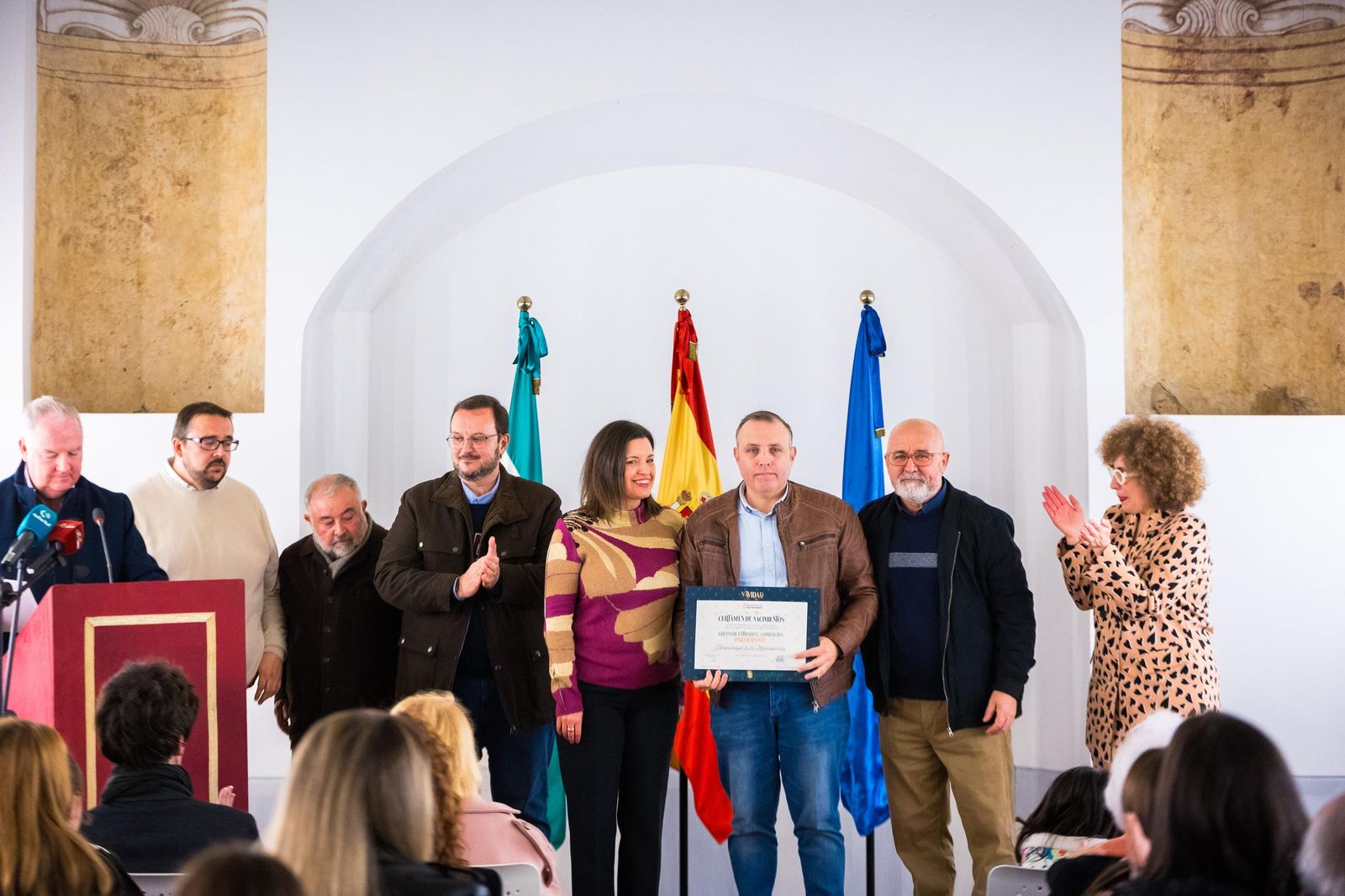 Las imágenes del acto de entrega de premios del Certamen de Nacimientos en San Fernando