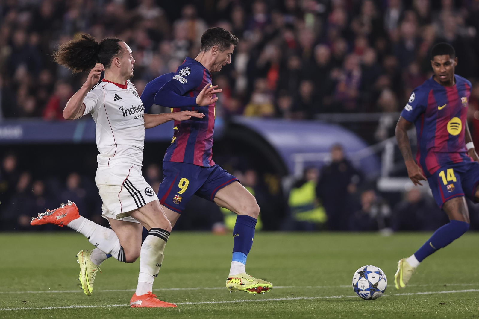 Las fotos del Barcelona-Eintracht Frankfurt