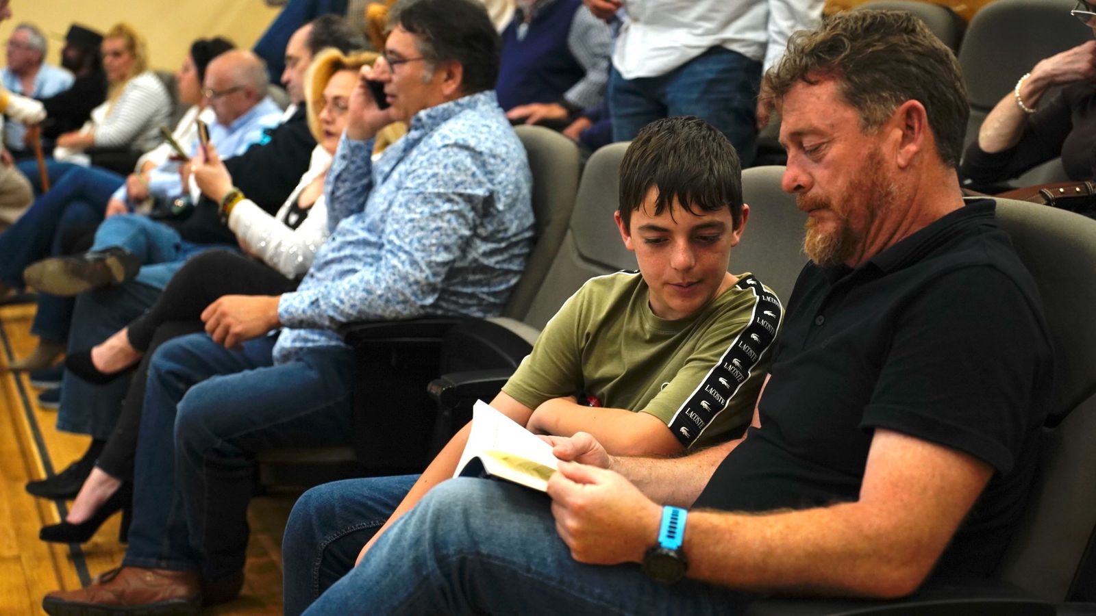 Fotos de la presentación del libro de Roberto Losada en el Auditorio Millán Picazo