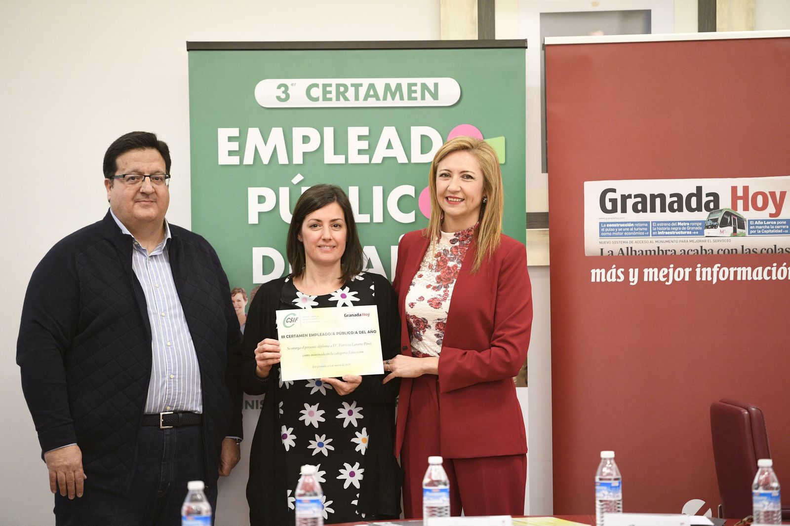 Nominada Educación: Patricia Latorre, docente en el IES Hiponova (Montefrío).