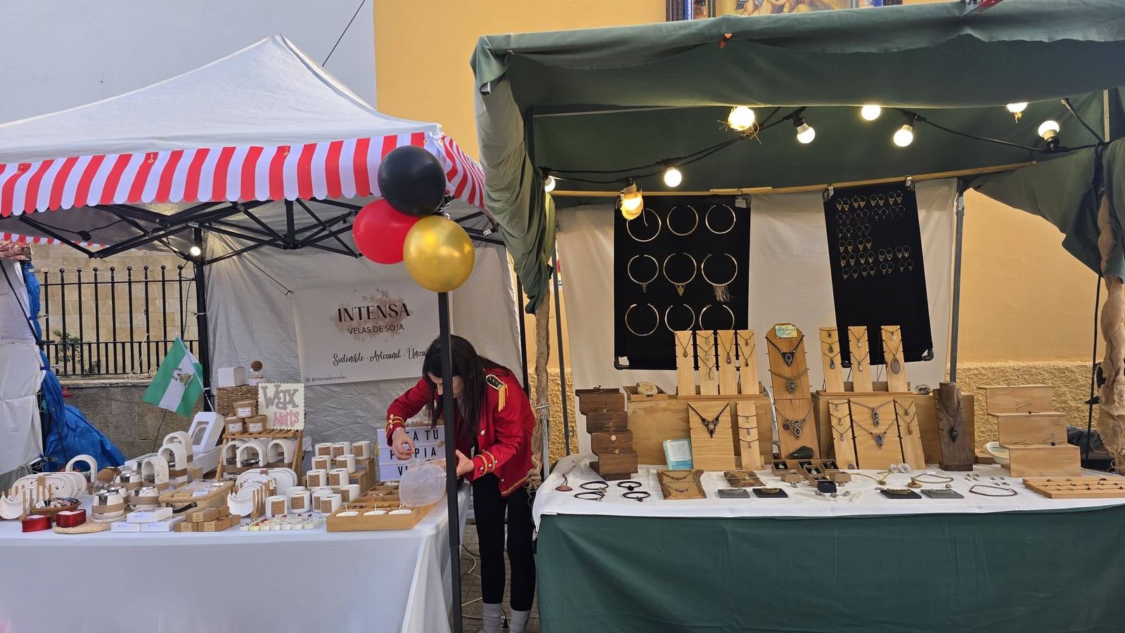 Inauguración del mercado circense carnavalesco de Barbate
