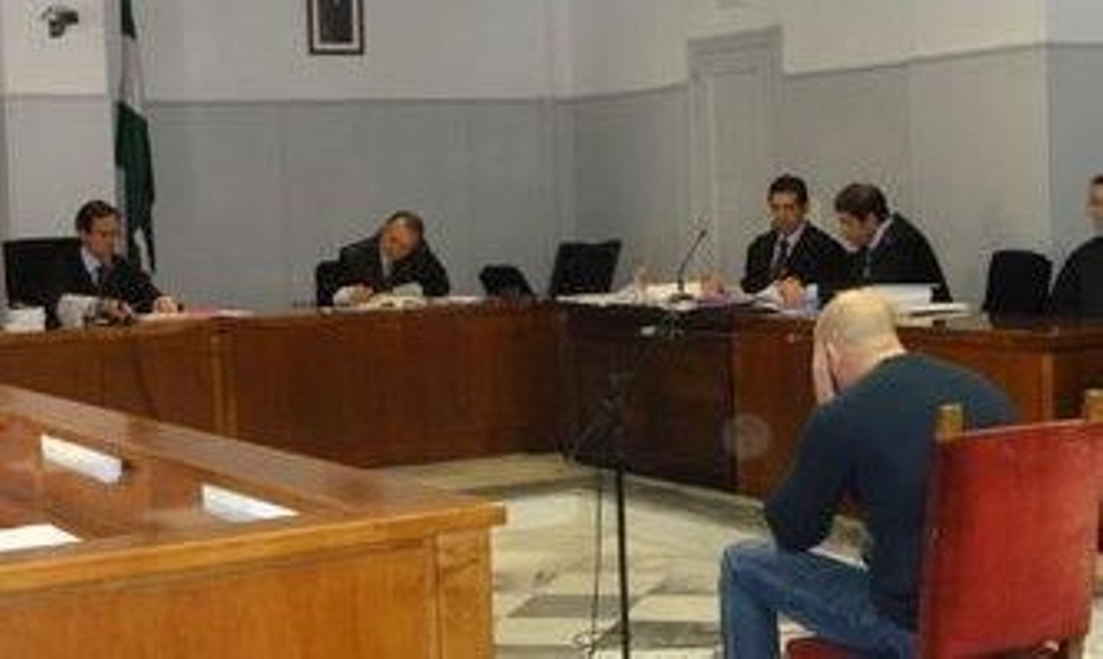 Jonathan Moya, durante una de las sesiones de la pasada semana.