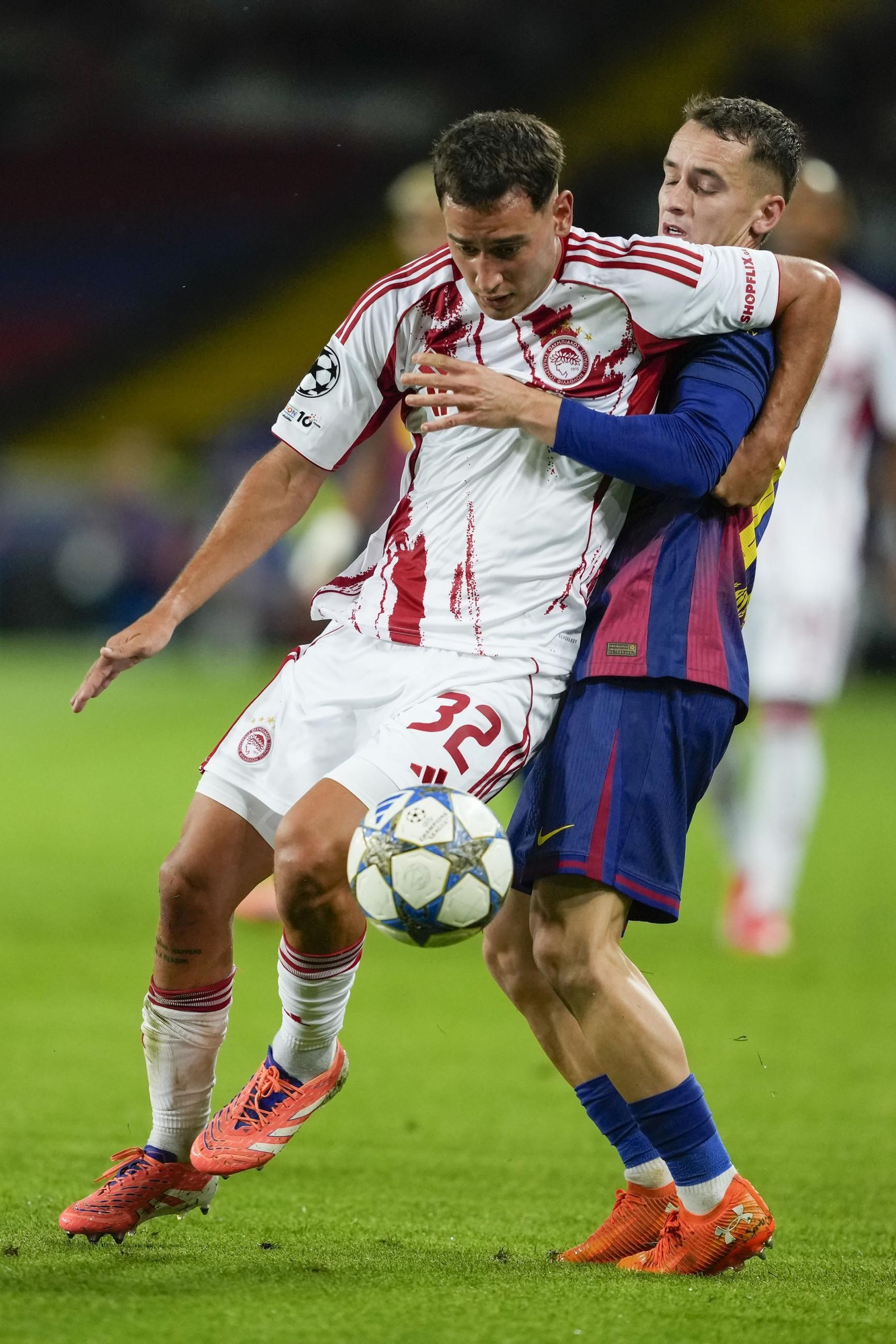 Las fotos del Barcelona-Olympiacos