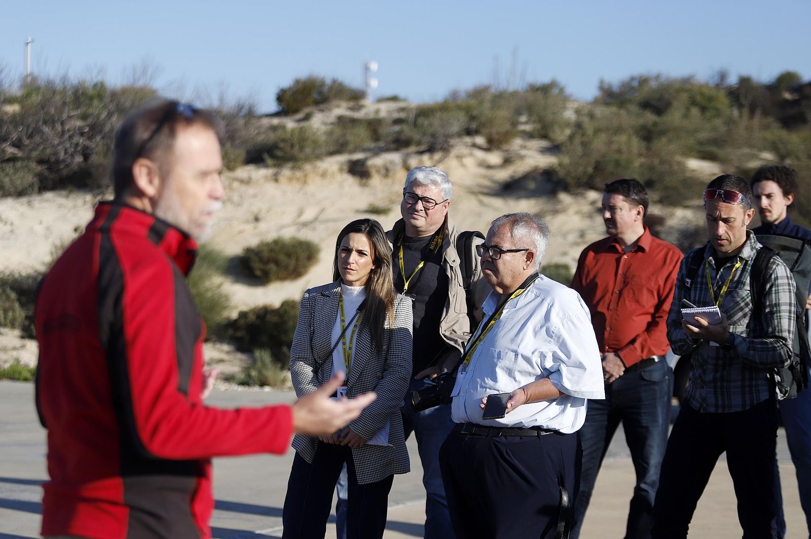 Imágenes del ensayo del demostrador Auto´Mate en el INTA, Huelva