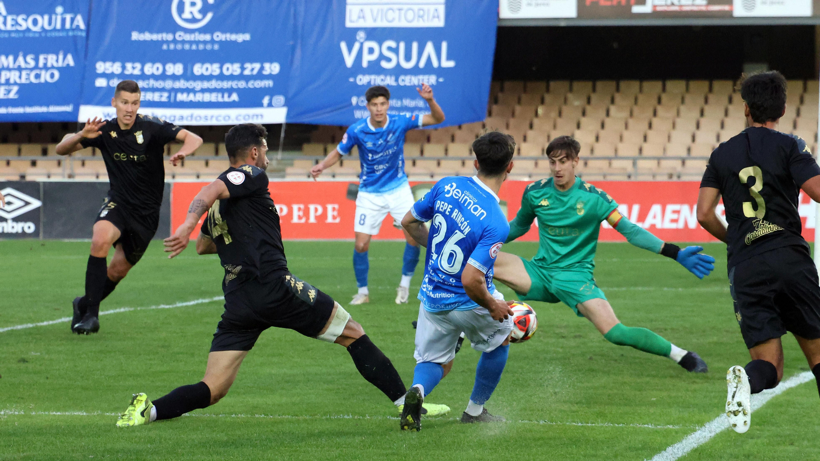 Xerez DFC - Ceuta B en el Municipal de Chapín en Jerez