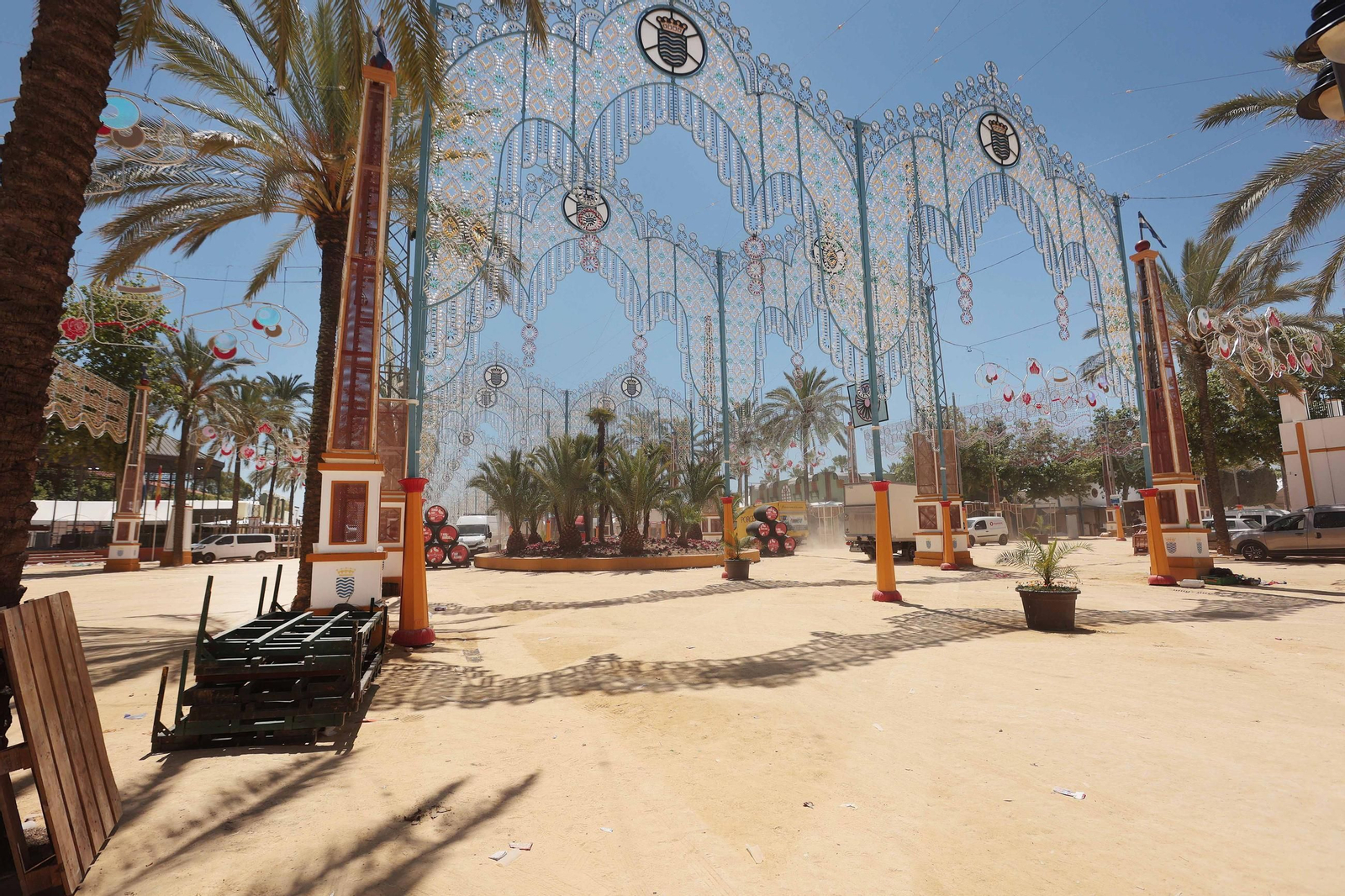 Resaca de la Feria de Jerez, Domingo de recogida y cacharritos