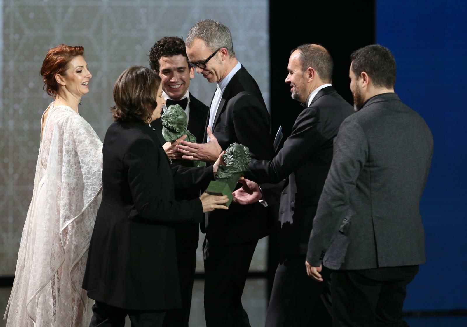 Los premiados en la gala de los Goya 2020 en Málaga. Los premiados en la gala de los Goya 2020 en Málaga.