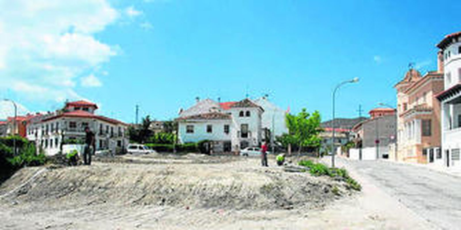 Solar donde irá el nuevo parque.