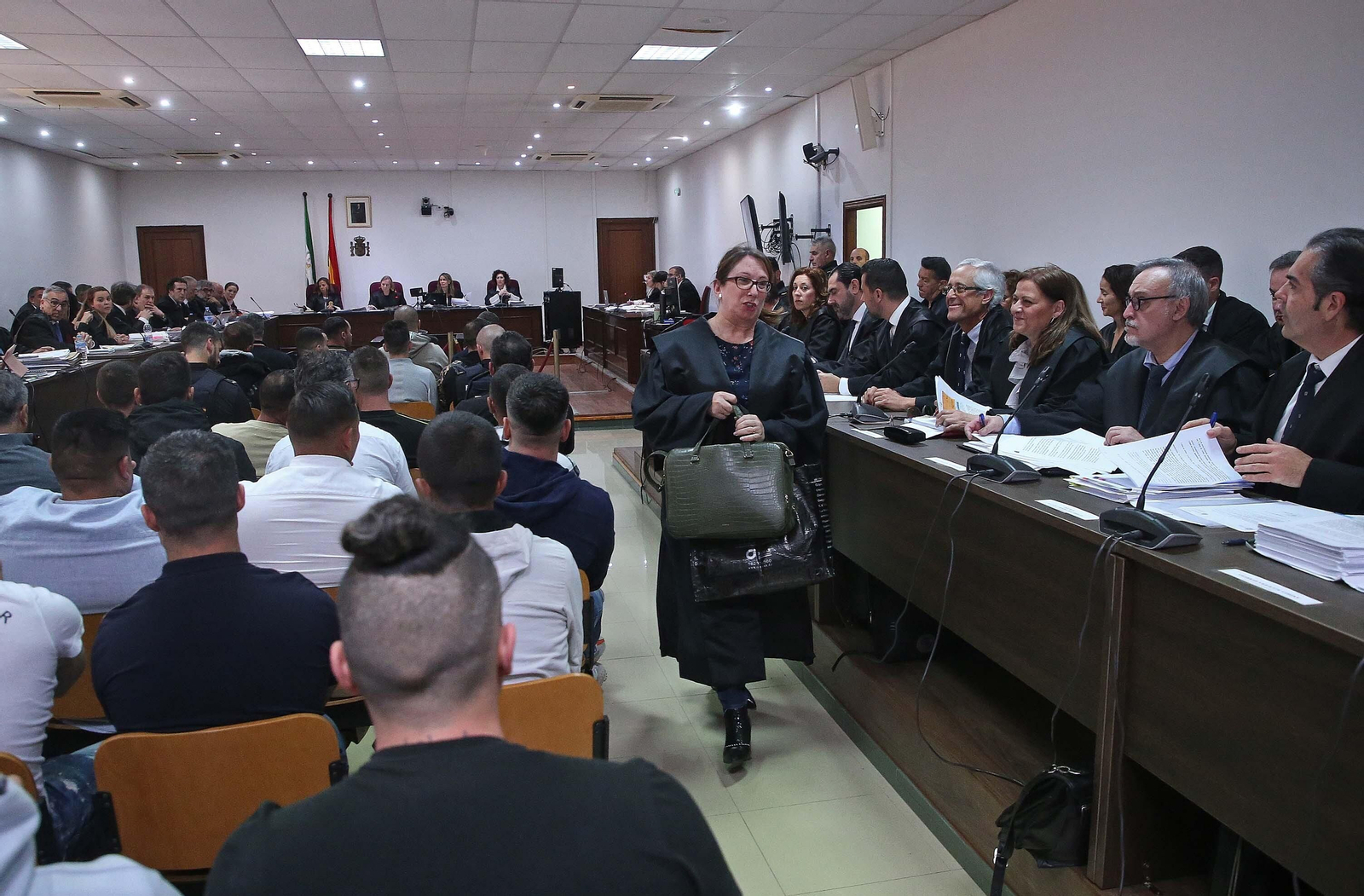 Fotos del inicio del macrojuicio contra Los Castañas en Algeciras