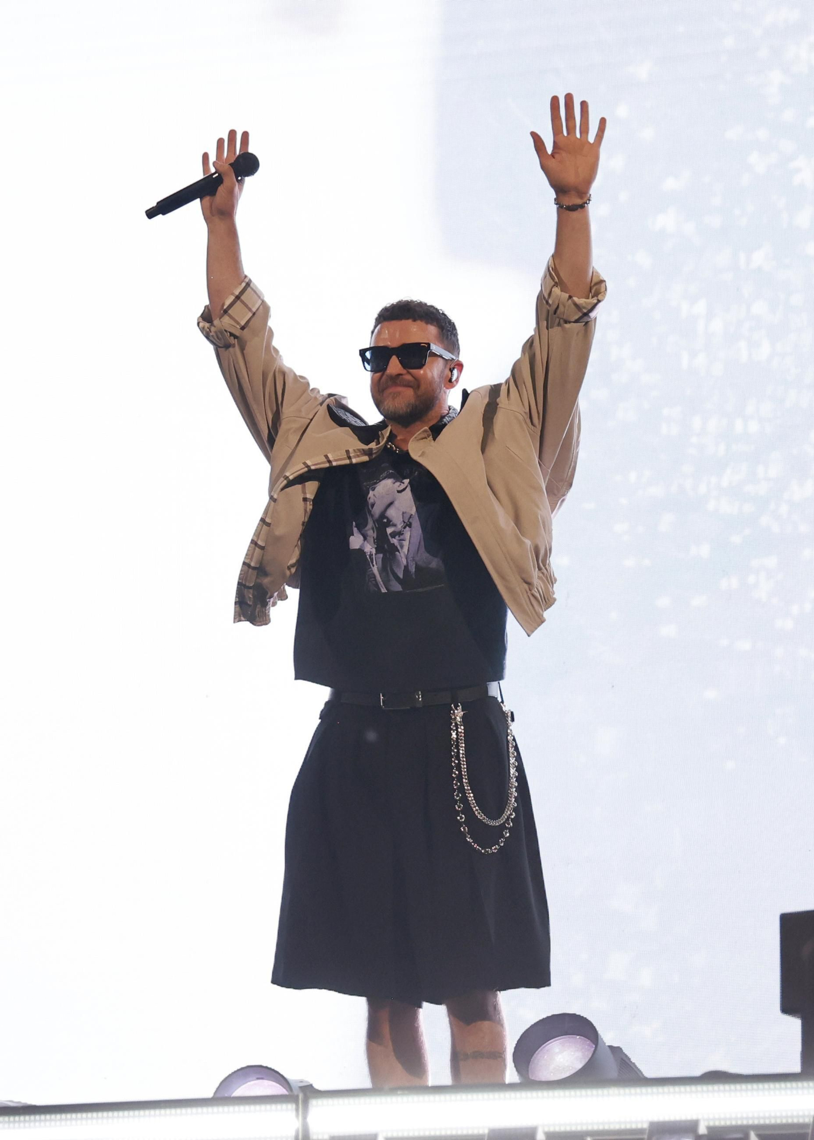 Las mejores imágenes del concierto de Justin Timberlake en ICÓNICA