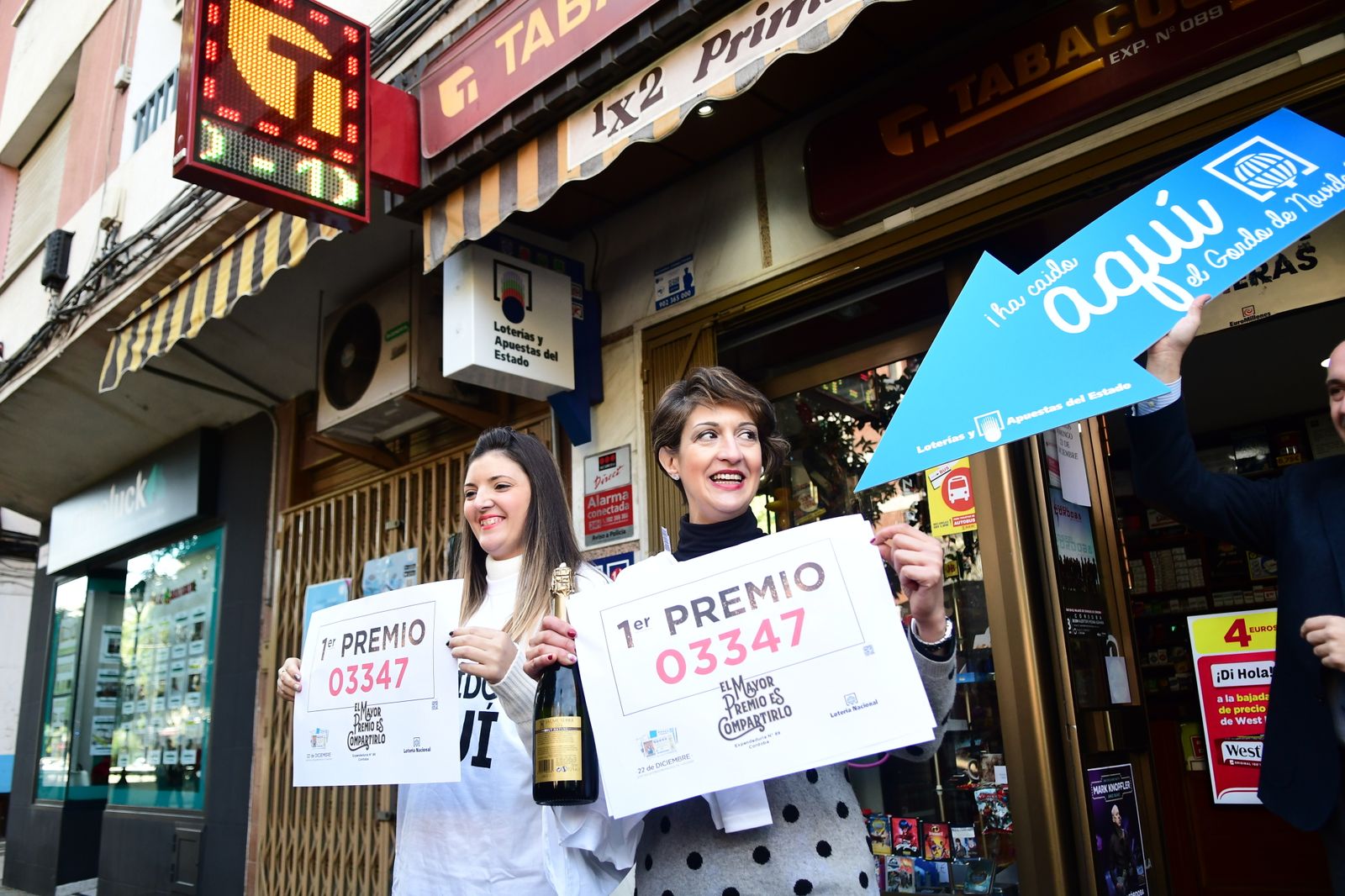 Las imágenes del Sorteo de la Lotería de Navidad en Córdoba