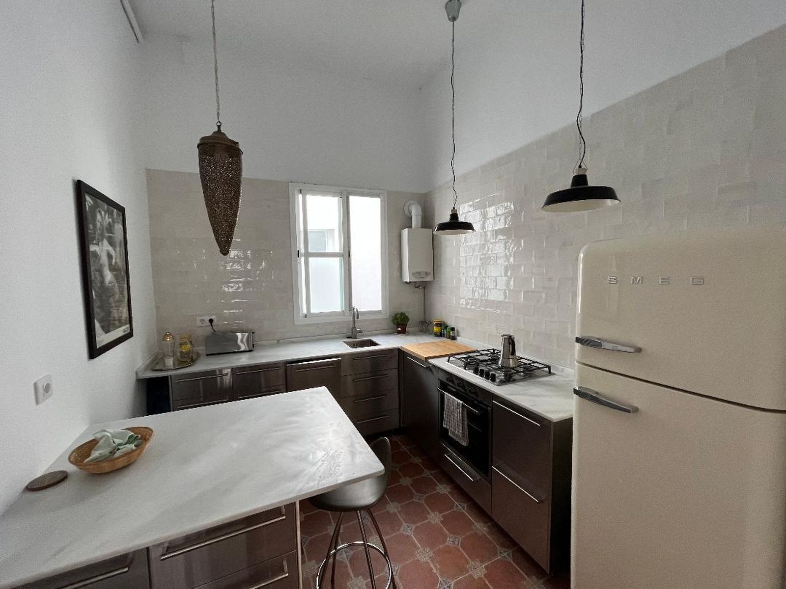 Interior de la casa.