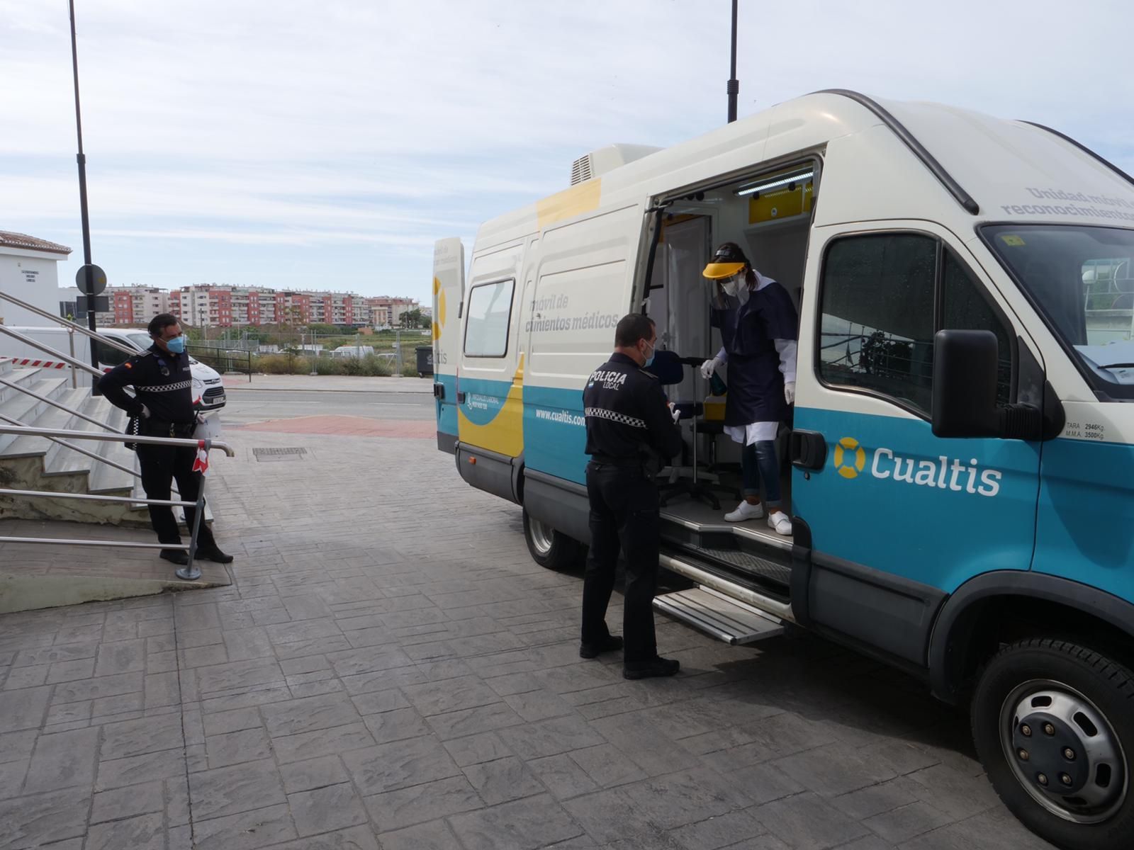 El Ayuntamiento de Mijas inicia la realización de prueba de detección del Covid-19 a la plantilla municipal.