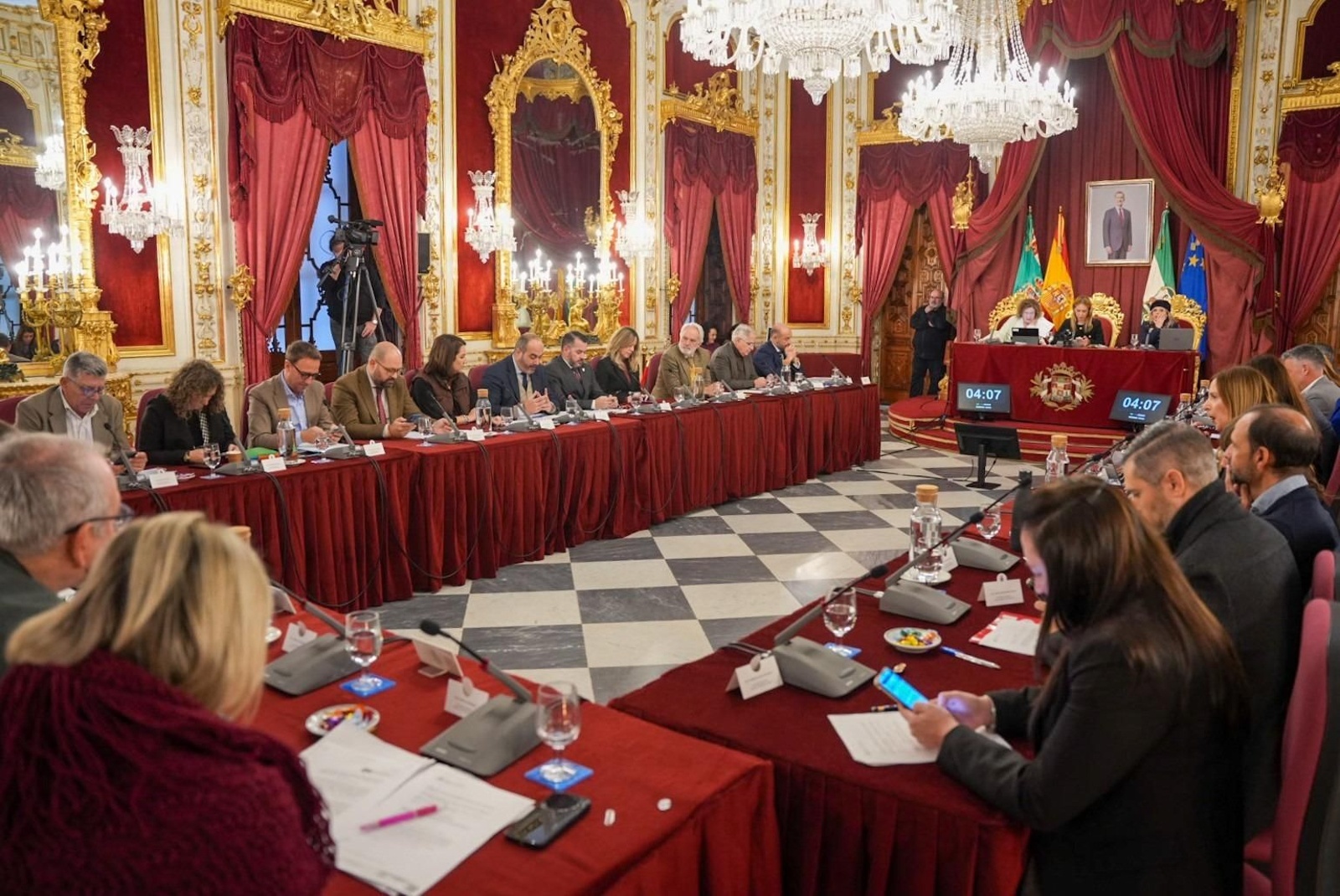 Imagen del pleno de la Diputación este miércoles, 17 de diciembre.