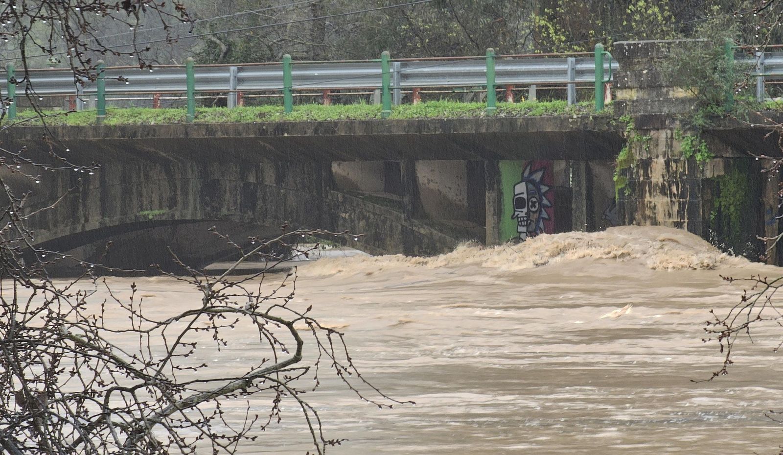 Fotos del temporal de lluvia y viento por la borrasca Kristin en Jimena de la Frontera, San Pablo de Buceite y San Martín del Tesorillo