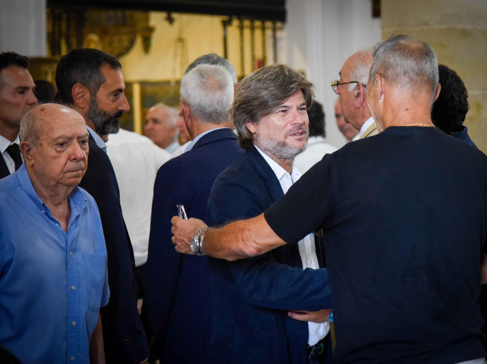 Misa funeral por el alma de Manolo Cardo
