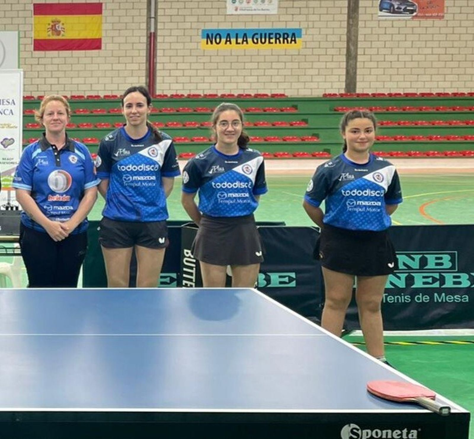 El CTM Jerez femenino de 1ª Nacional hizo pleno en Villafranca.