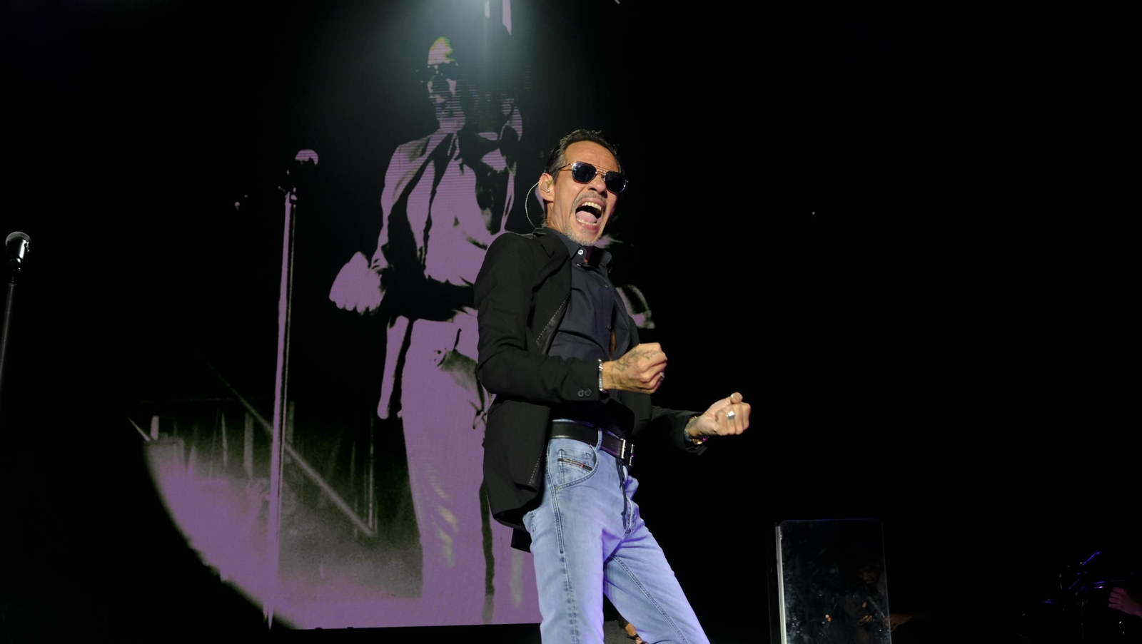 Concierto de Marc Anthony en Roquetas, en imágenes