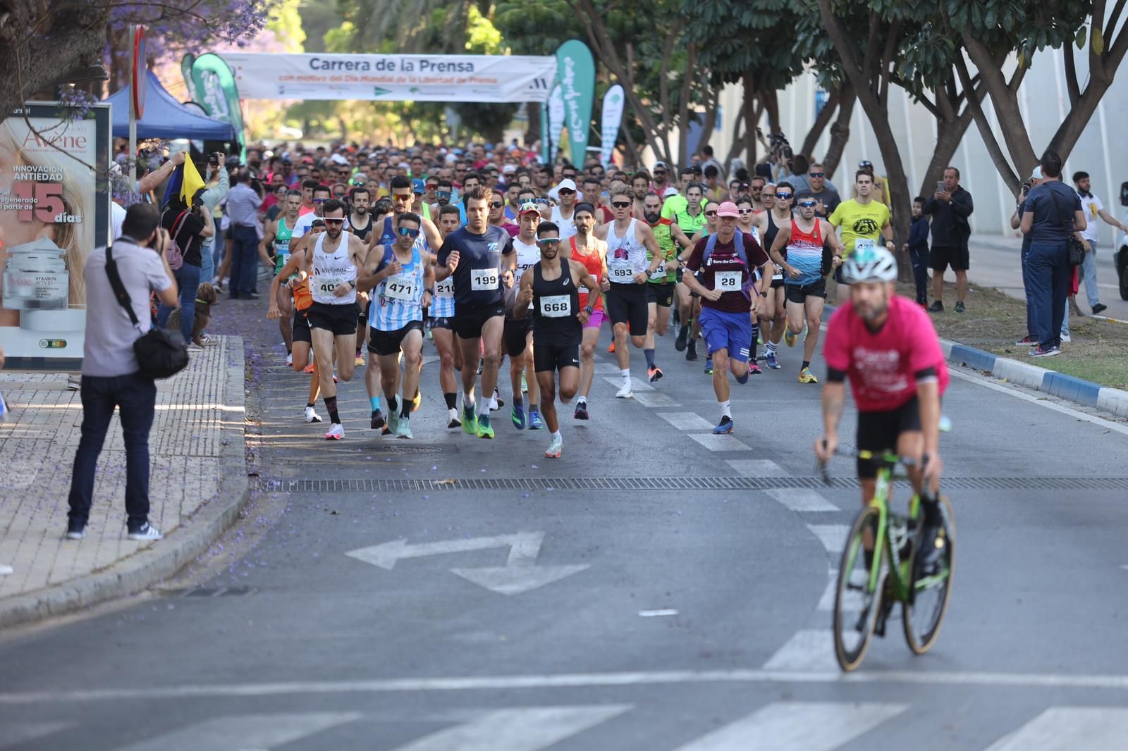 Búscate en las fotos de la Carrera de la Prensa de Málaga 2023