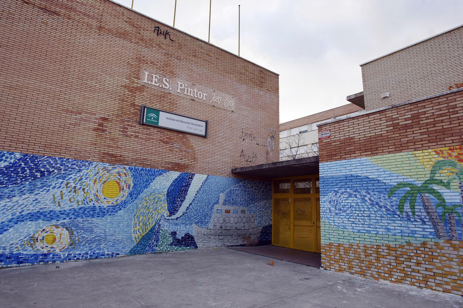 Una imagen del IES Pintor Juan Lara. Una imagen del IES Pintor Juan Lara.