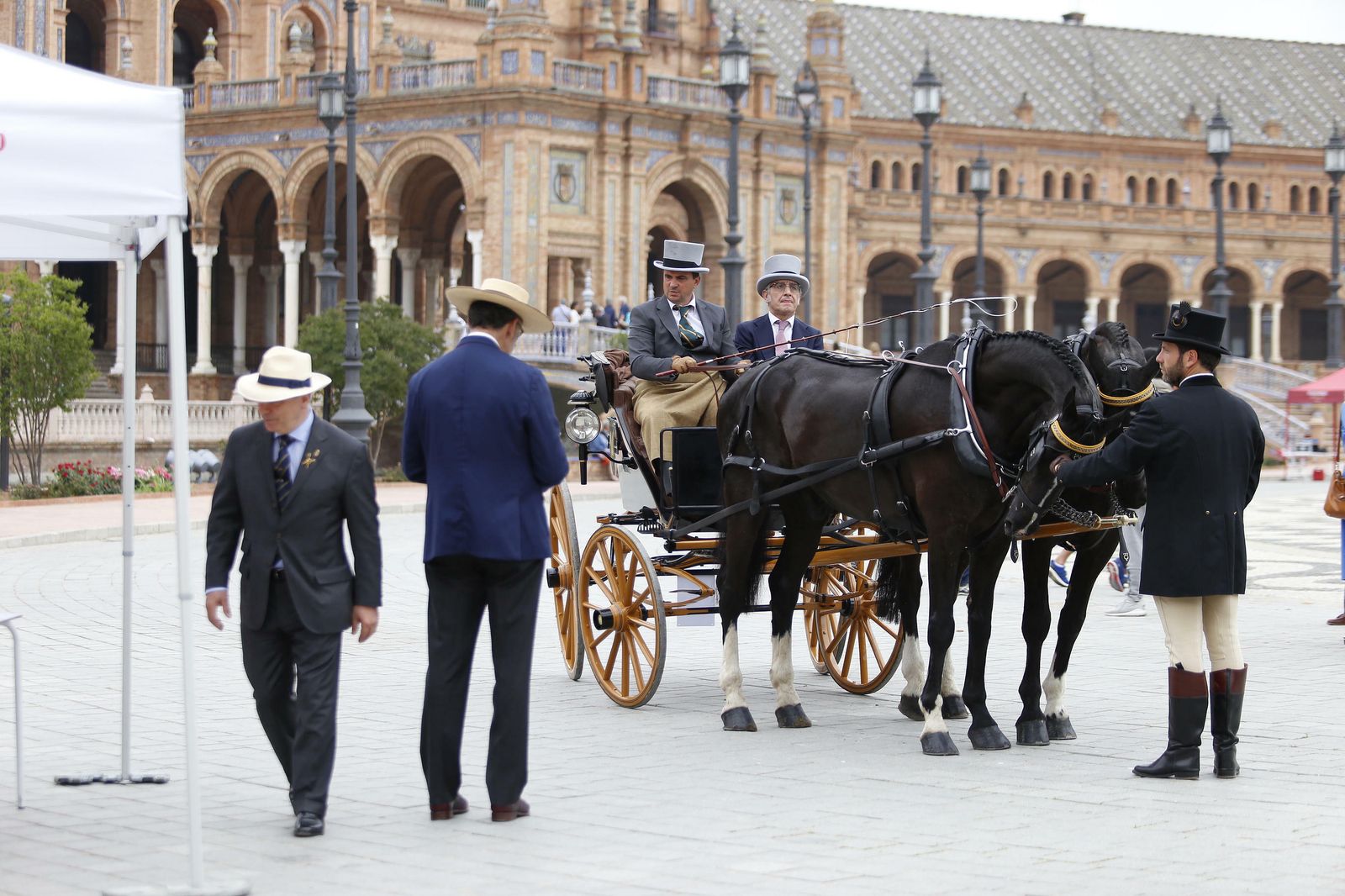 El concurso de enganches, en imágenes