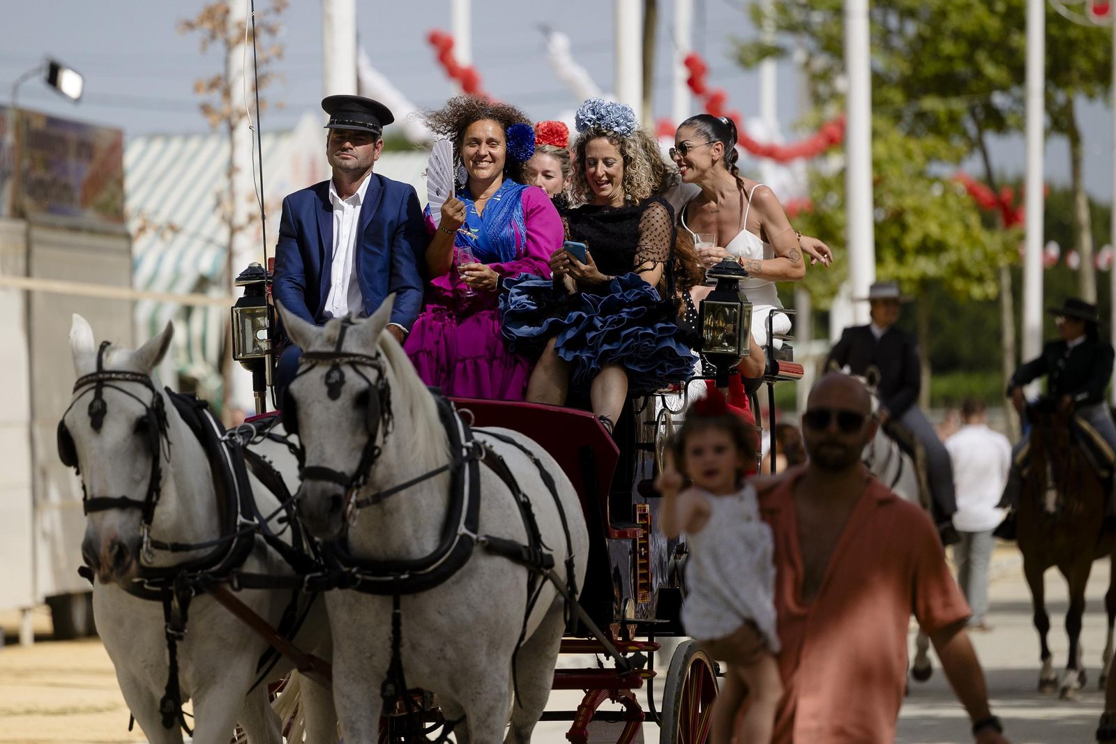 Las imágenes del viernes en la Feria de El Puerto de Santa María 2025
