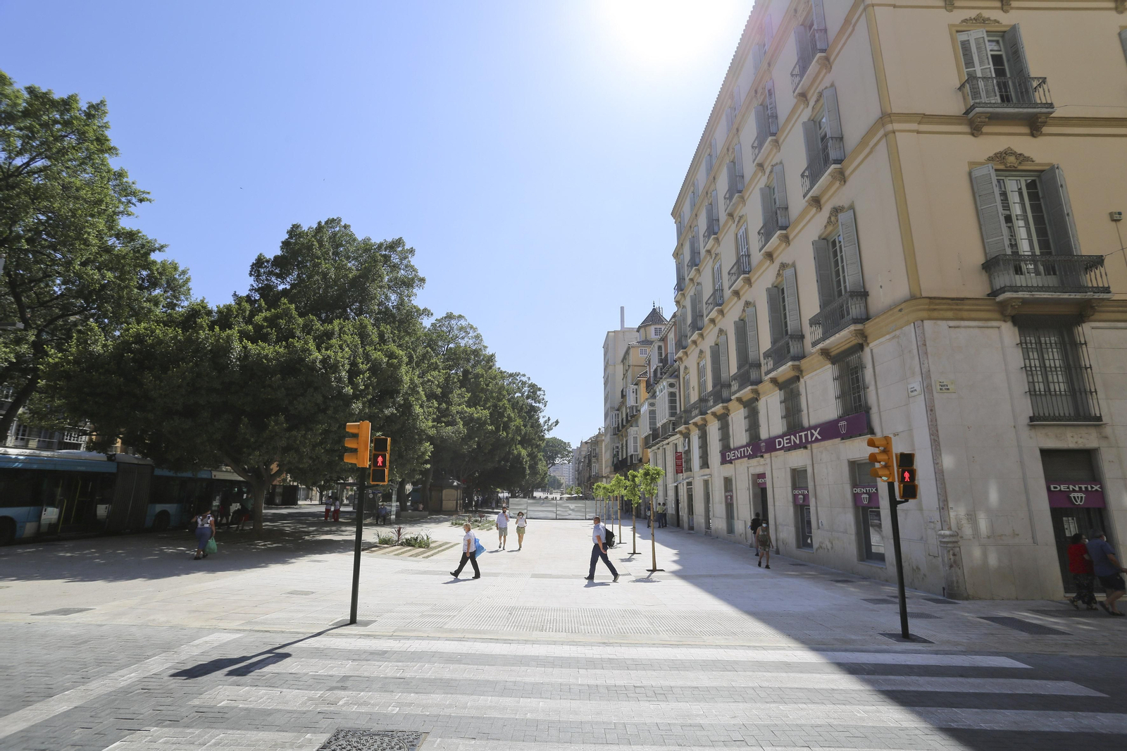 Las fotos de la Alameda Principal de Málaga Las fotos de la Alameda Principal de Málaga