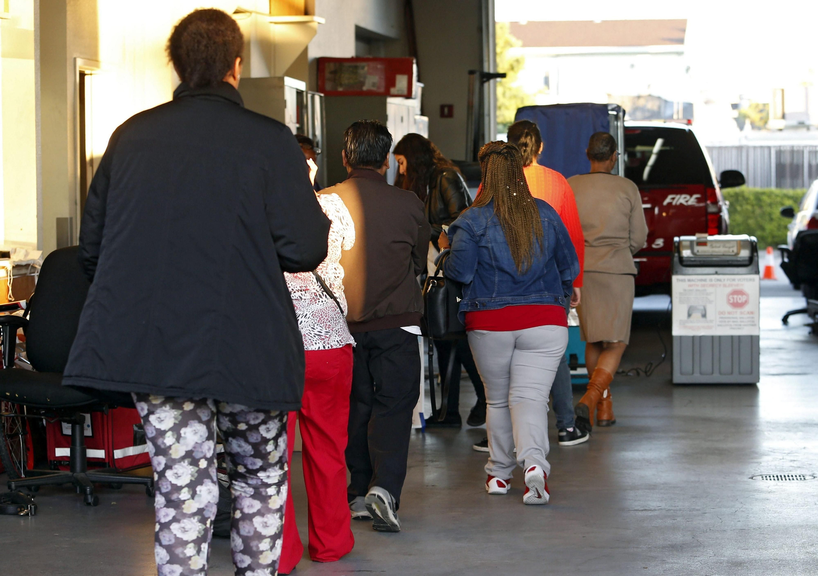 La jornada electoral en EEUU