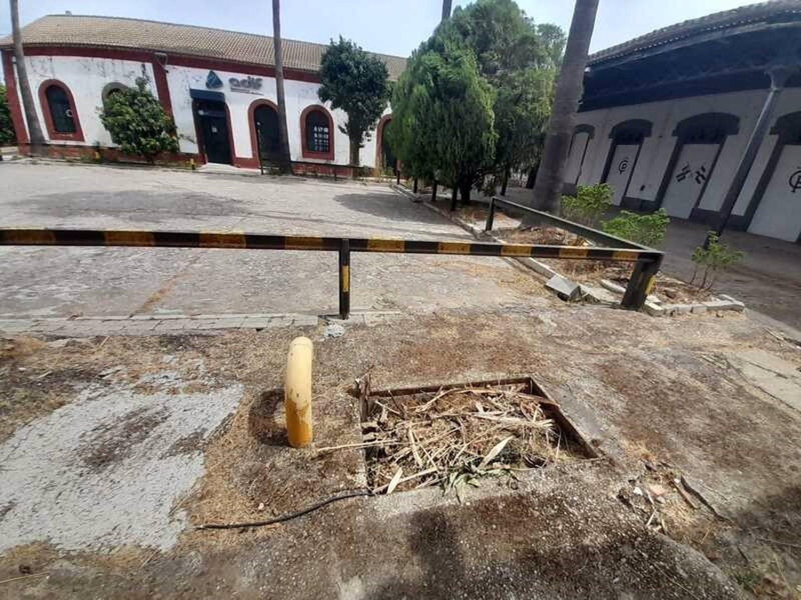 Estación de tren de Espeluy.