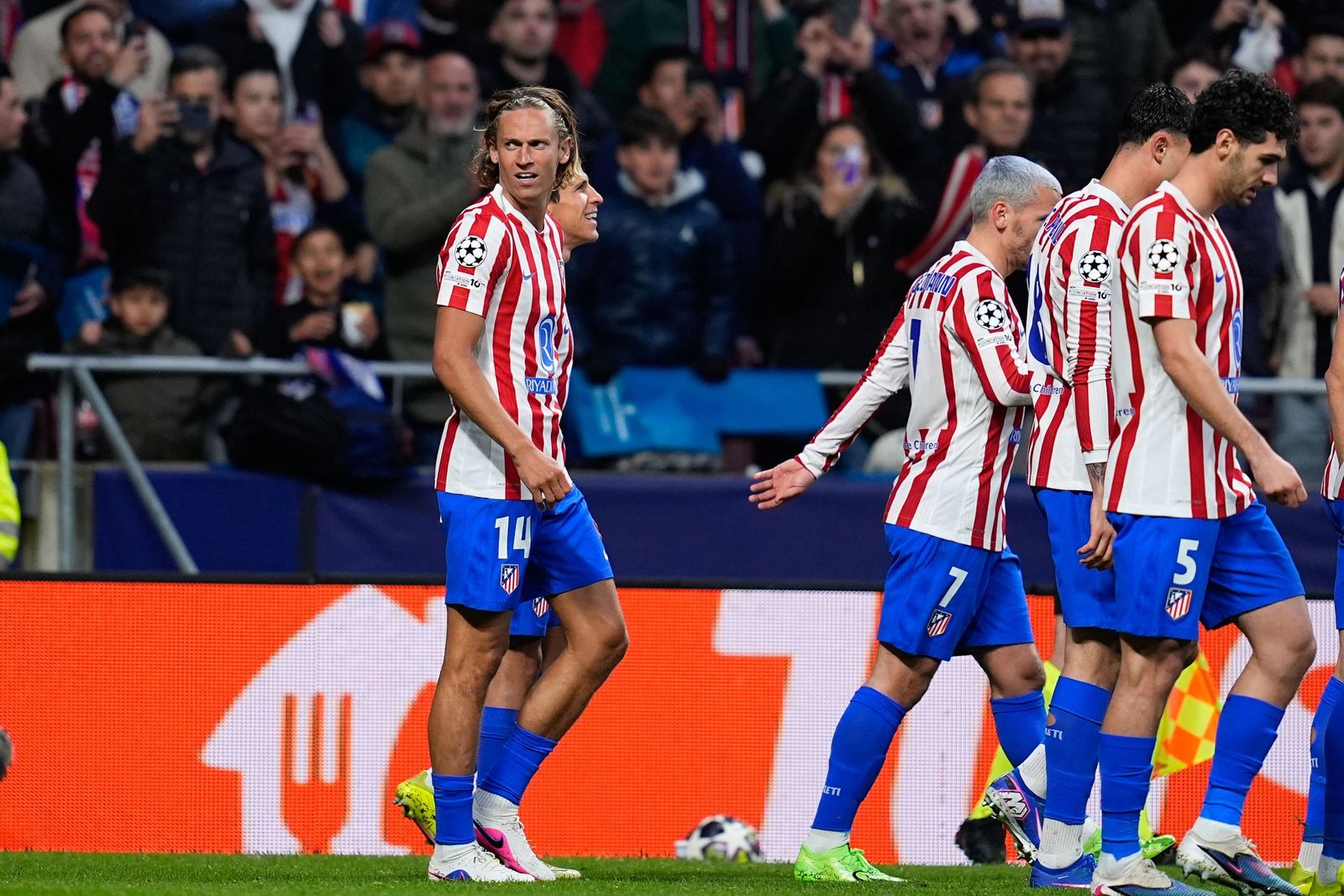 Las fotos del Atlético de Madrid-Tottenham