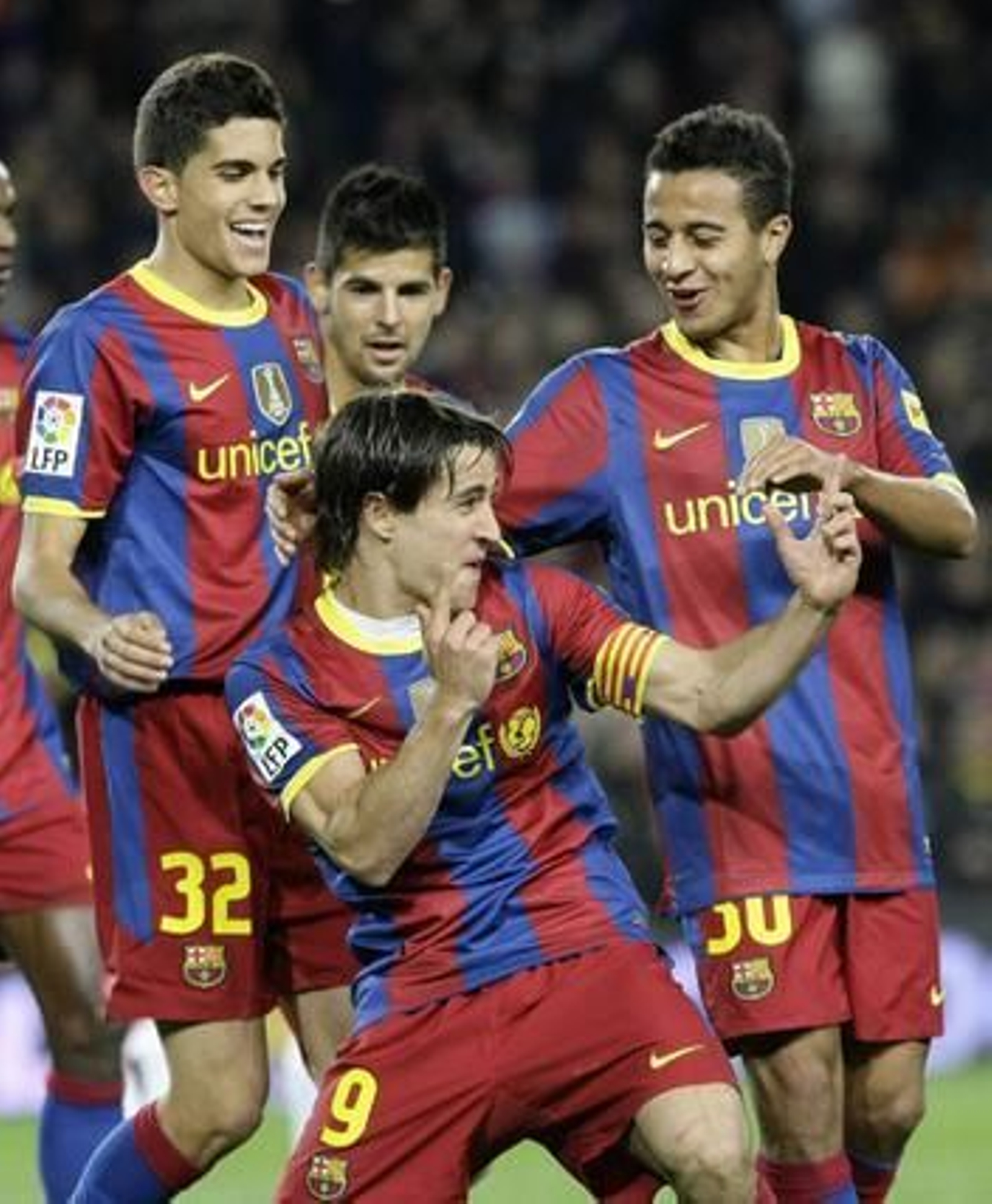 El Barcelona vence al Ceuta desplegando un fútbol tan atractivo como siempre.

Foto: Reuters