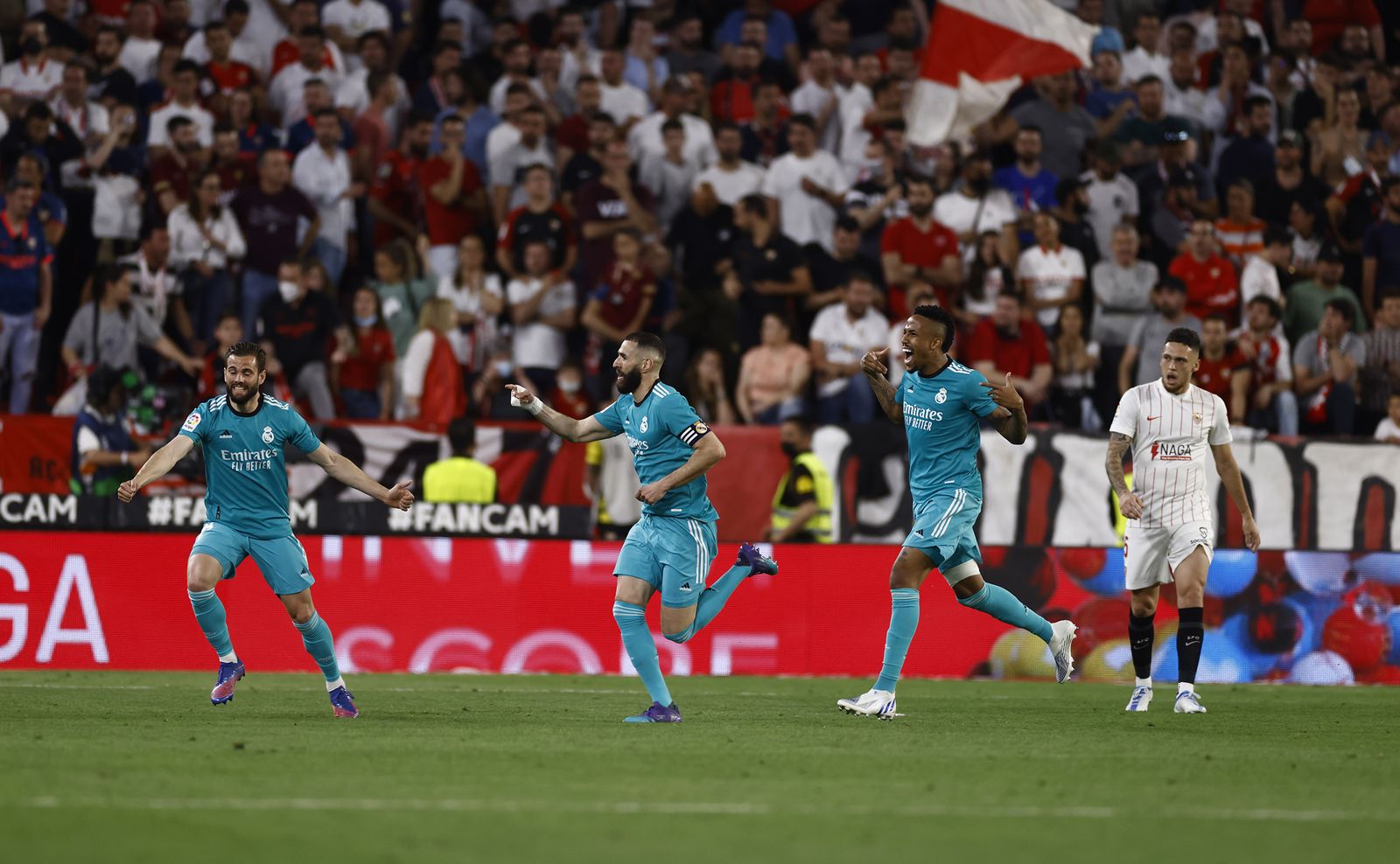 Las imágenes del Sevilla- Real Madrid