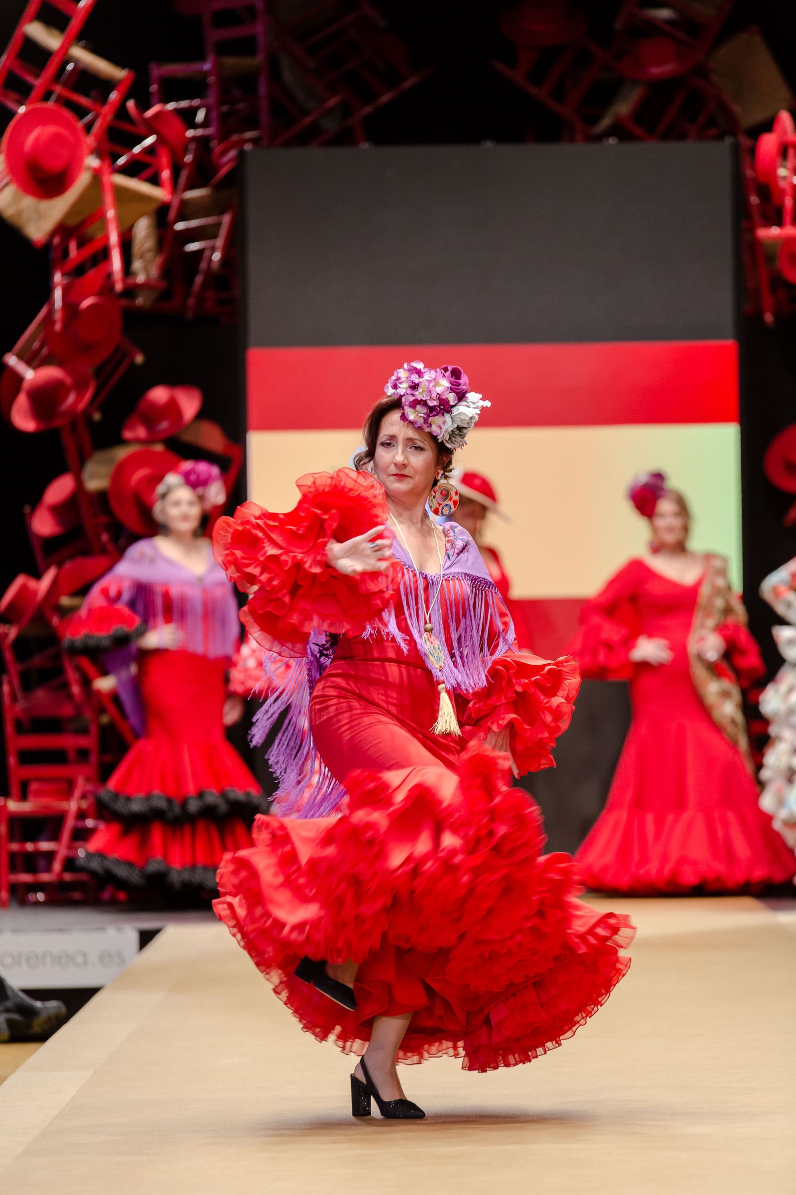 Pasarela Flamenca Jerez 2019: Mujeres con Solera y El Arcón de Silvia, fotos del desfile