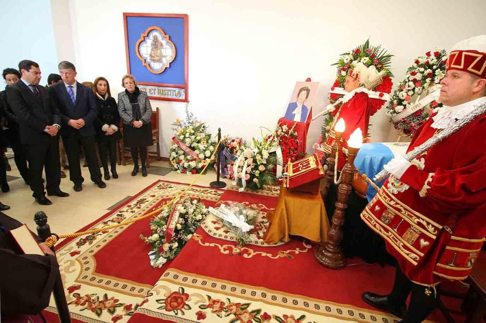 Imágenes del funeral de Pilar Pulgar