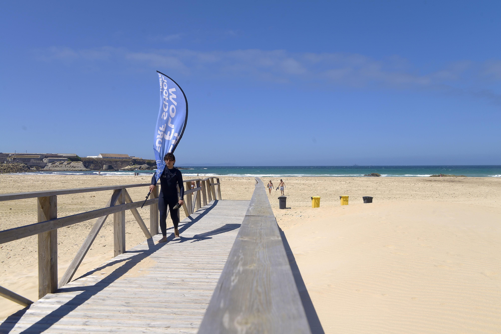 Fotos de las playas de Tarifa en el fin e semana