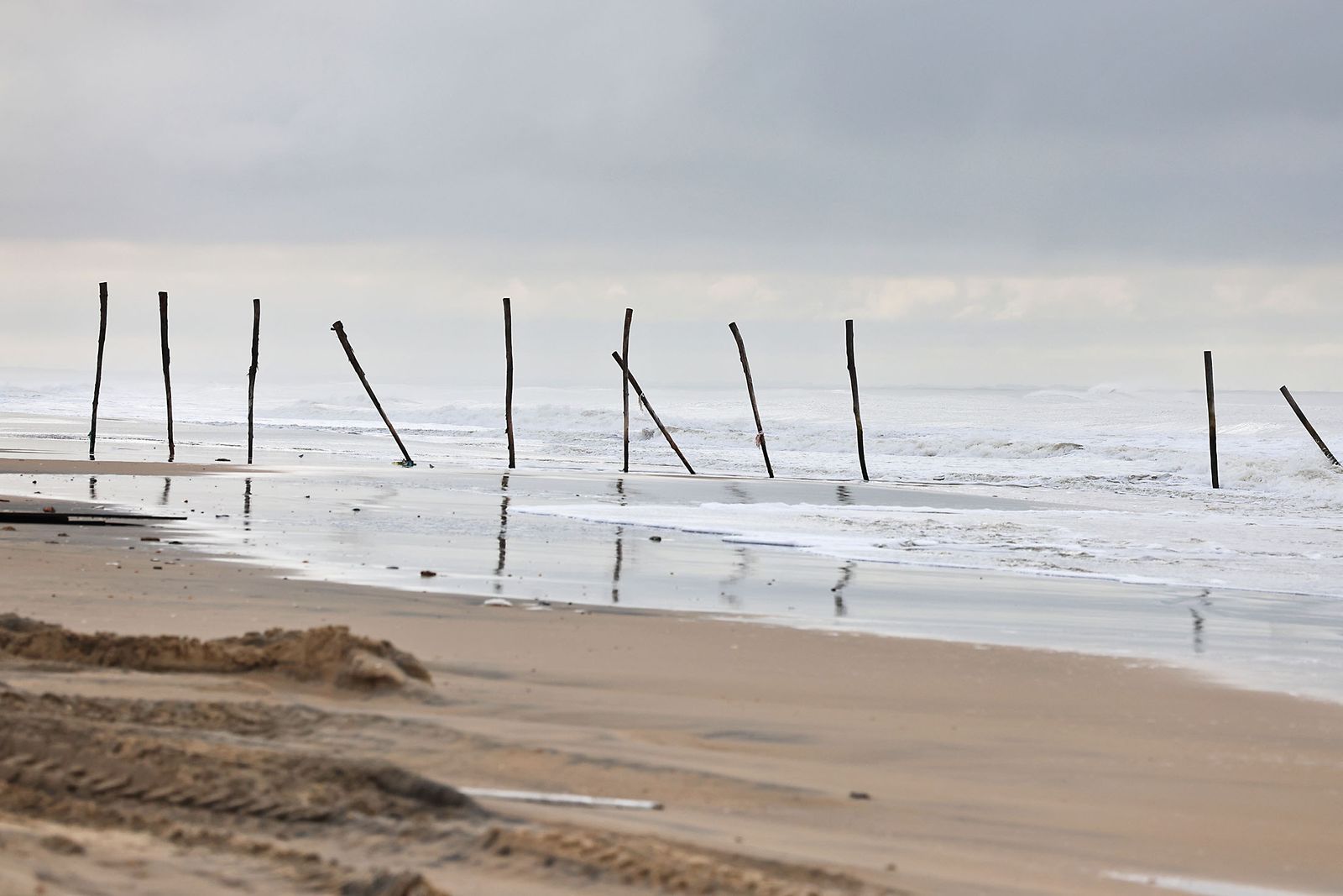 Las fotografías de los daños en Matalascañas