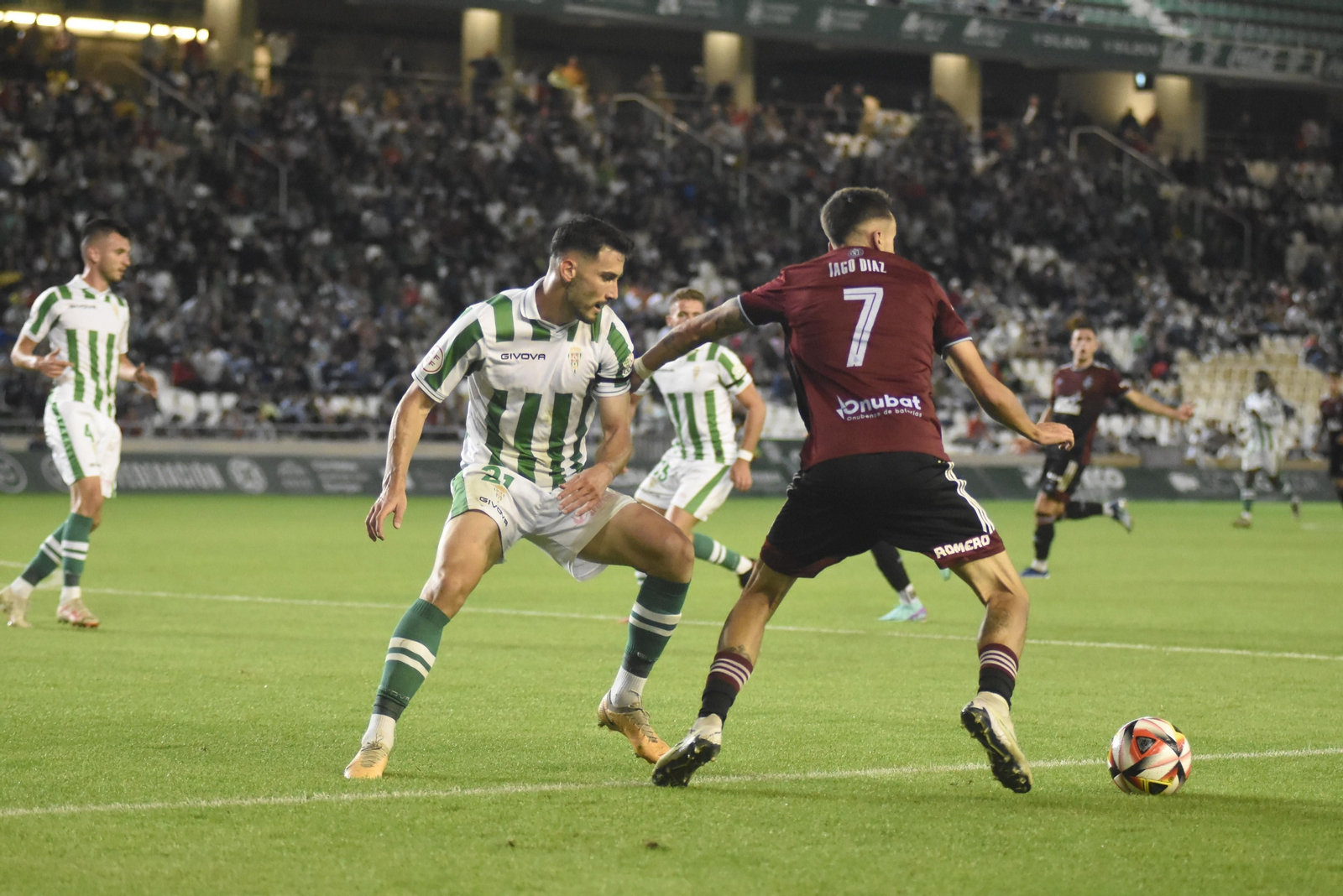 Imágenes del partido entre el Córdoba y el Recreativo de Huelva en El Arcángel