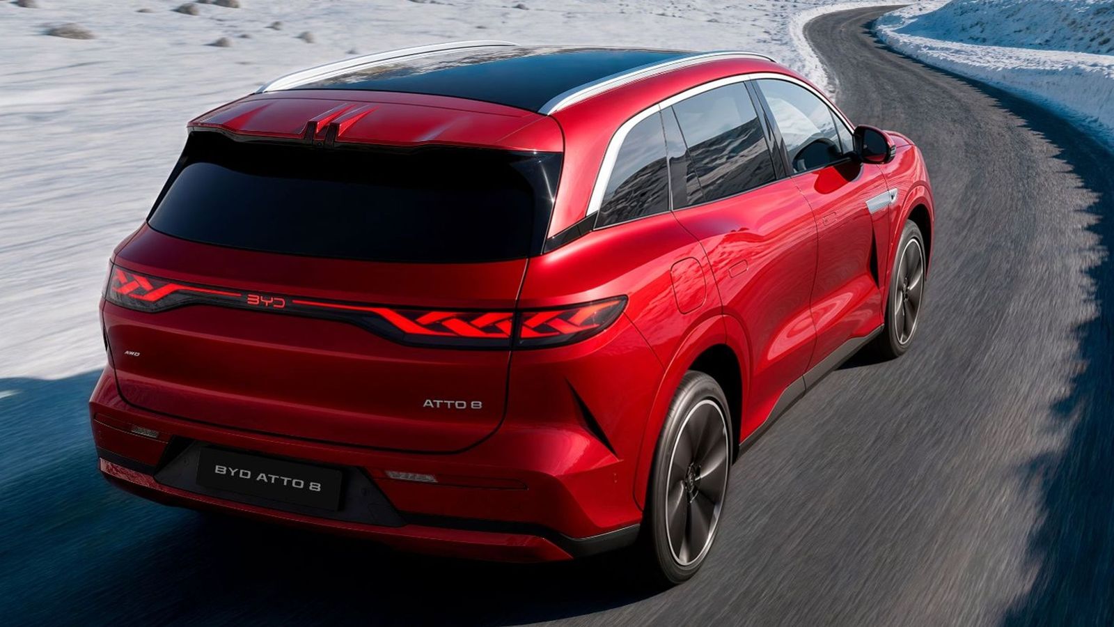 Este Atto 8 será el BYD más potente a la venta en España, superando al Sealion 7 de tracción total.