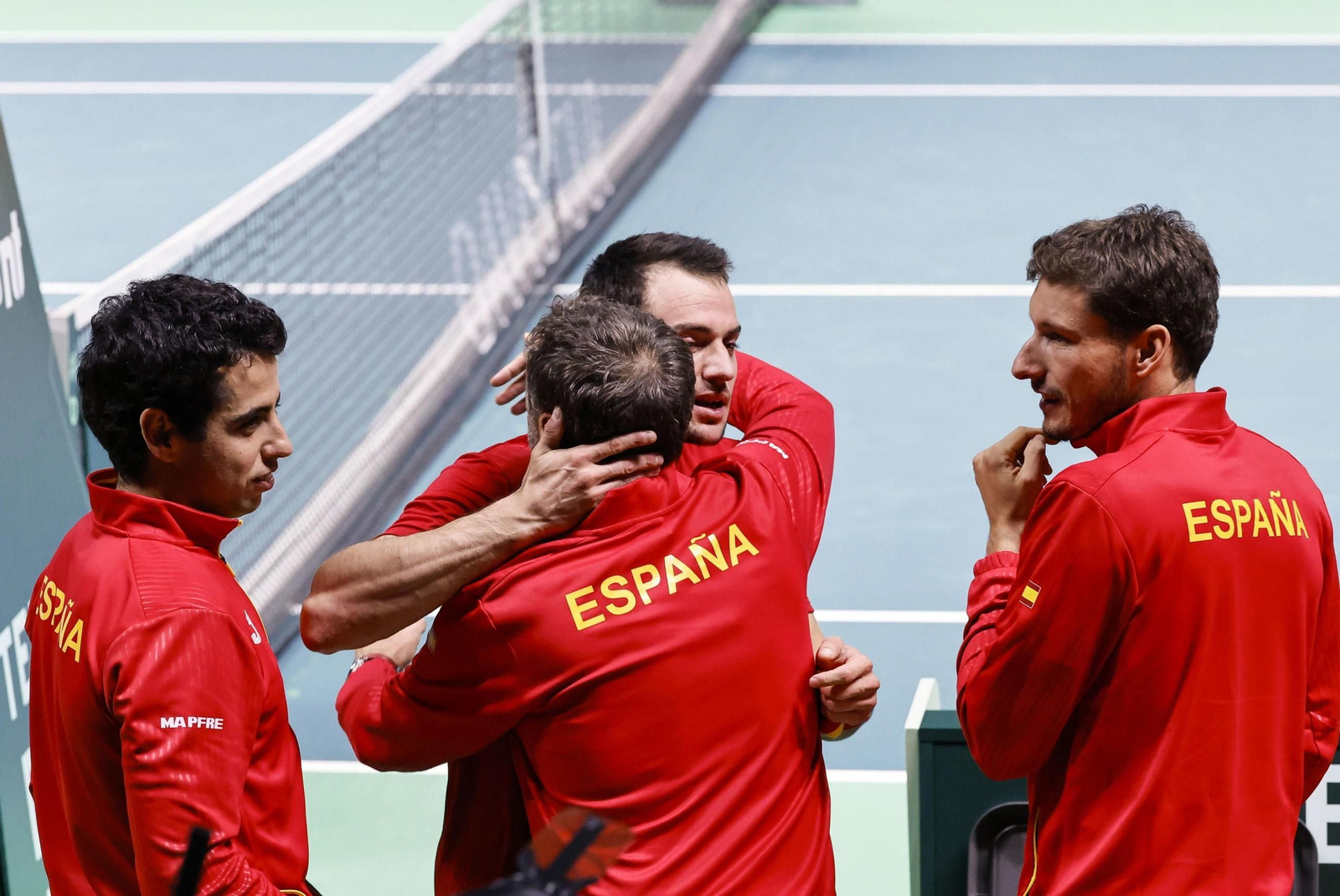 Las fotos de la clasificación de España para la final de la Copa Davis