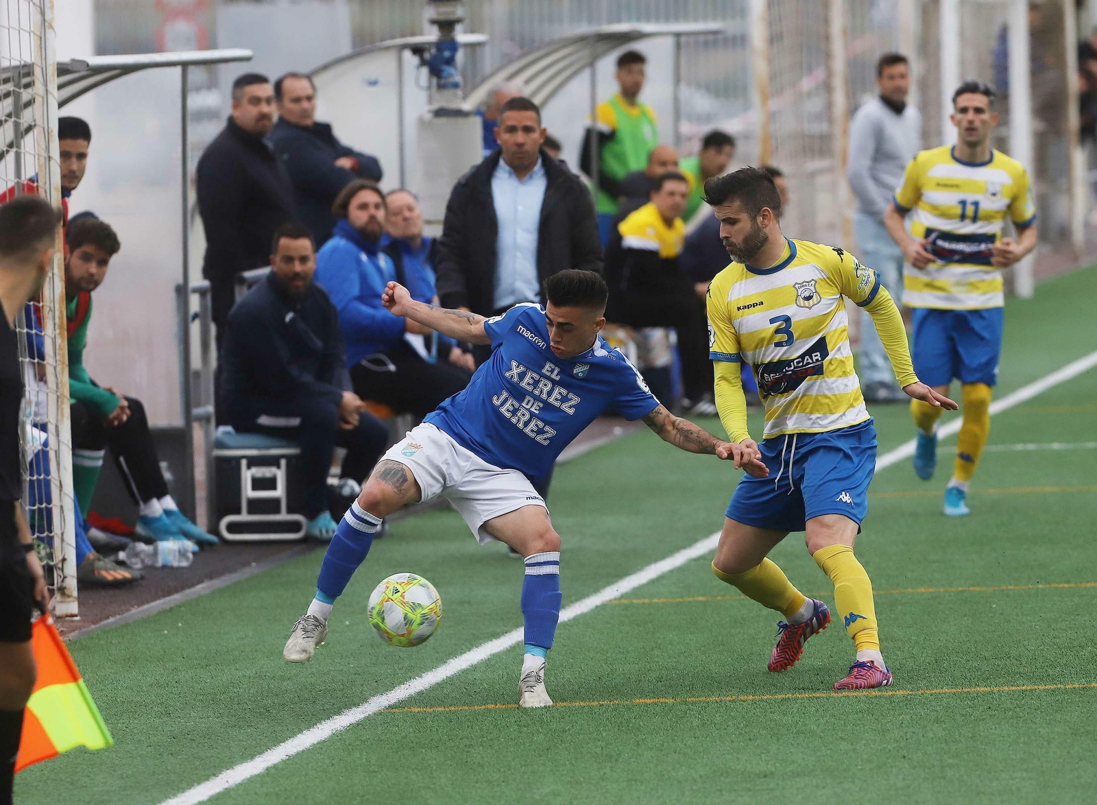 Imágenes del partido Xerez CD-Coria