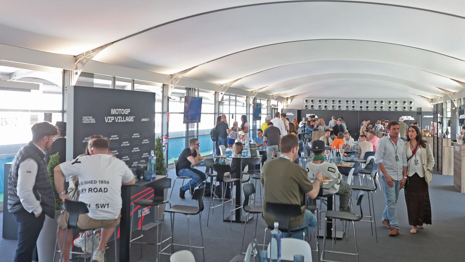 La cocina de LU en el Gran Premio de Jerez