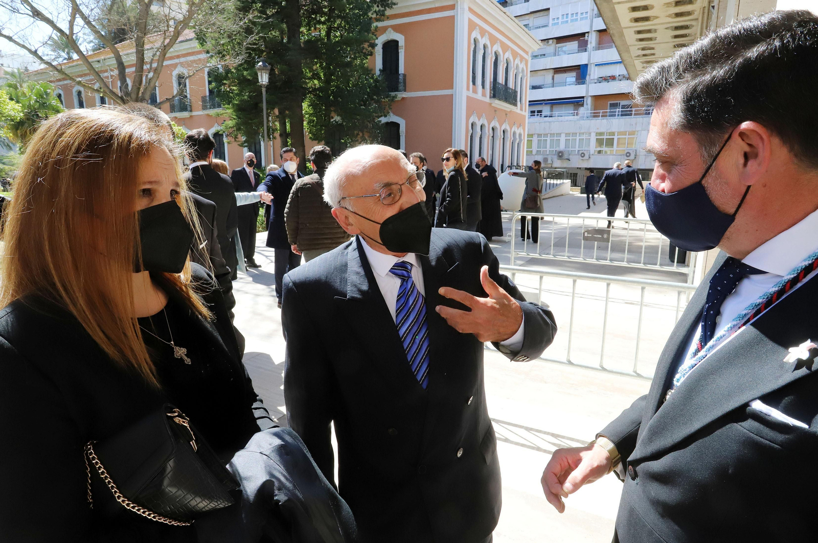 Imágenes del Pregón de la Semana Santa de Huelva 2021 de Eduardo Sugrañes