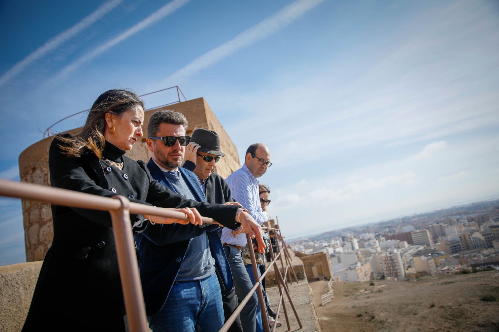 Las imágenes de la restauración de la Muralla de San Cristóbal