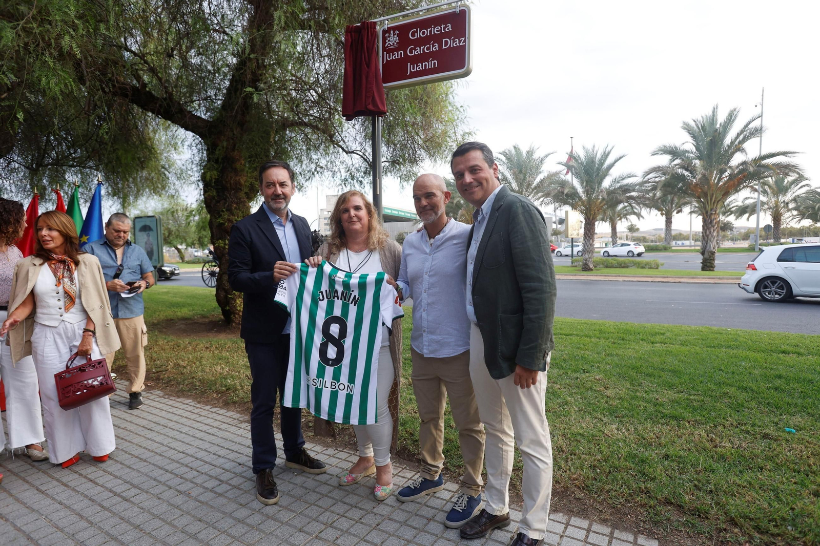 Las mejores imágenes del acto en homenaje a Juanín, leyenda del Córdoba CF