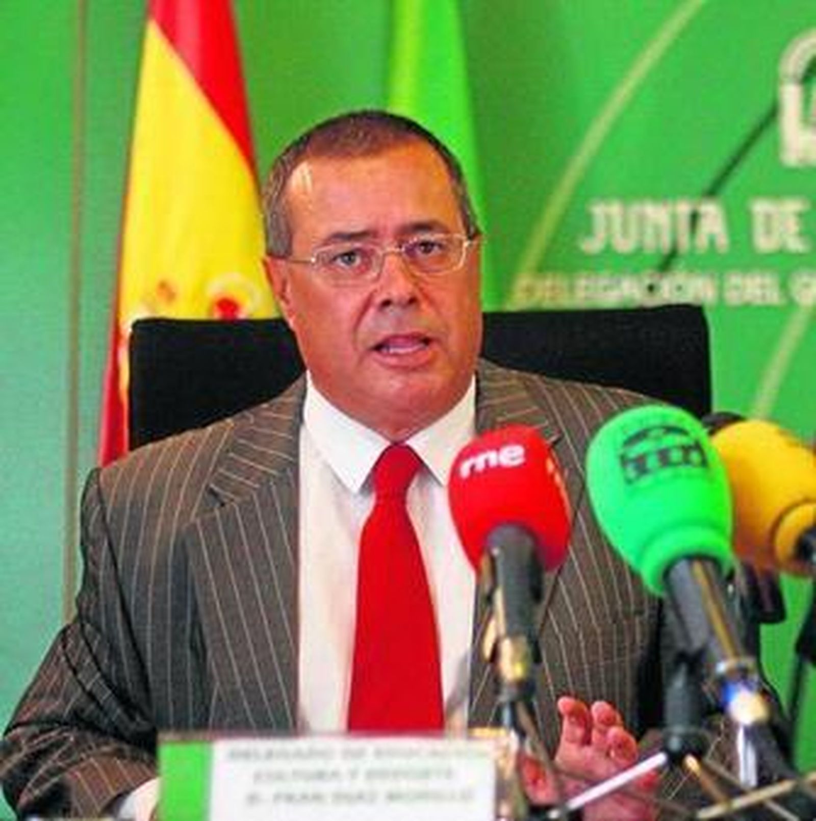 Francisco Díaz, delegado territorial de Educación, Cultura y Deportes.