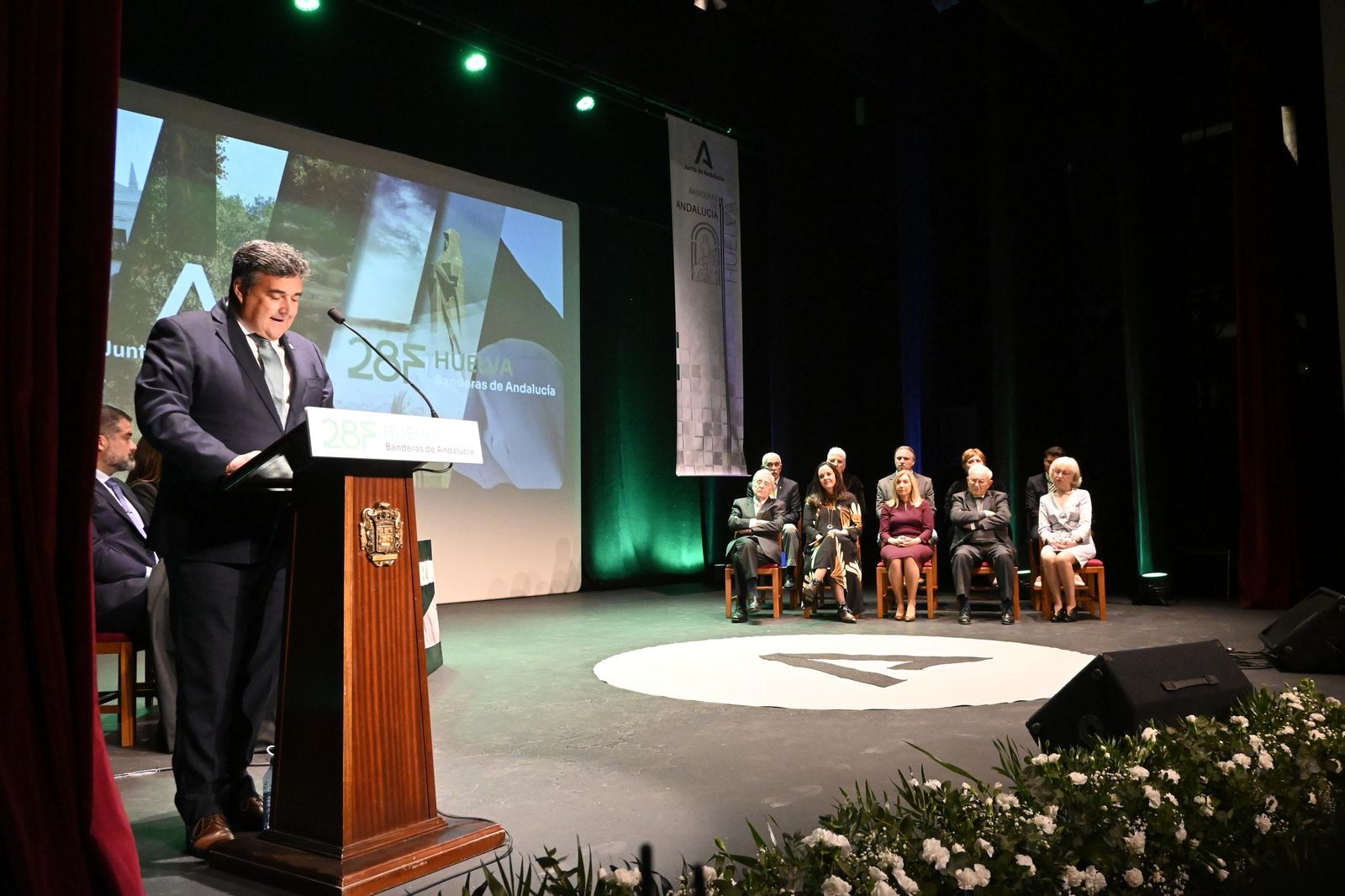 Premios de las Banderas de Andalucía en Huelva, en imágenes