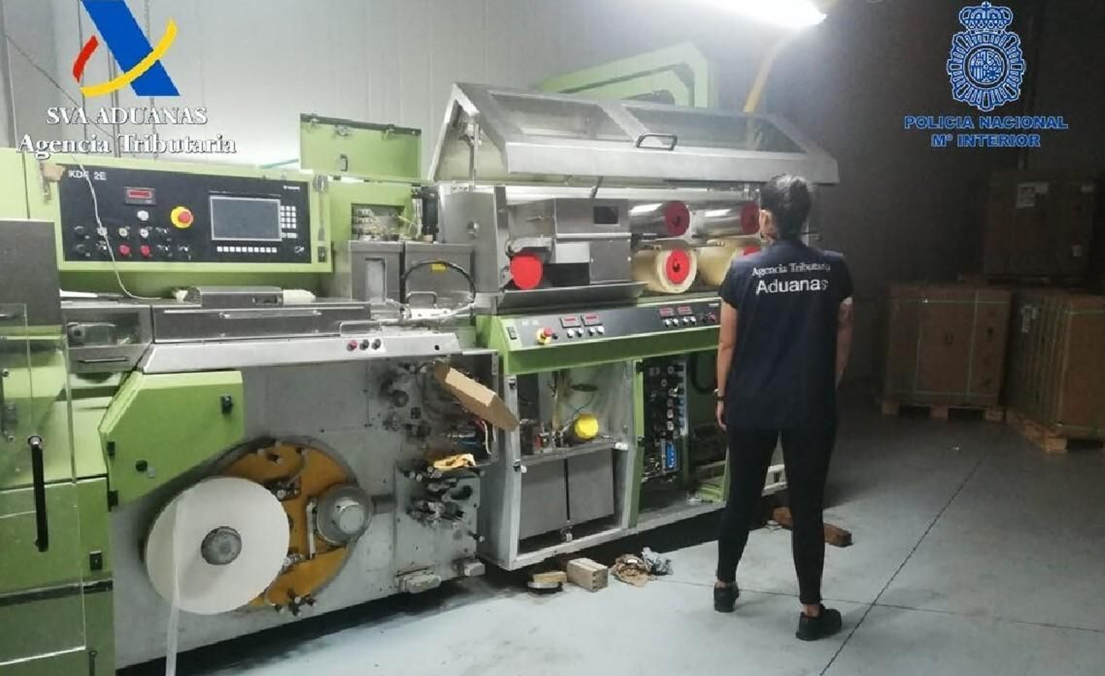 Instalación intervenida en la operación.