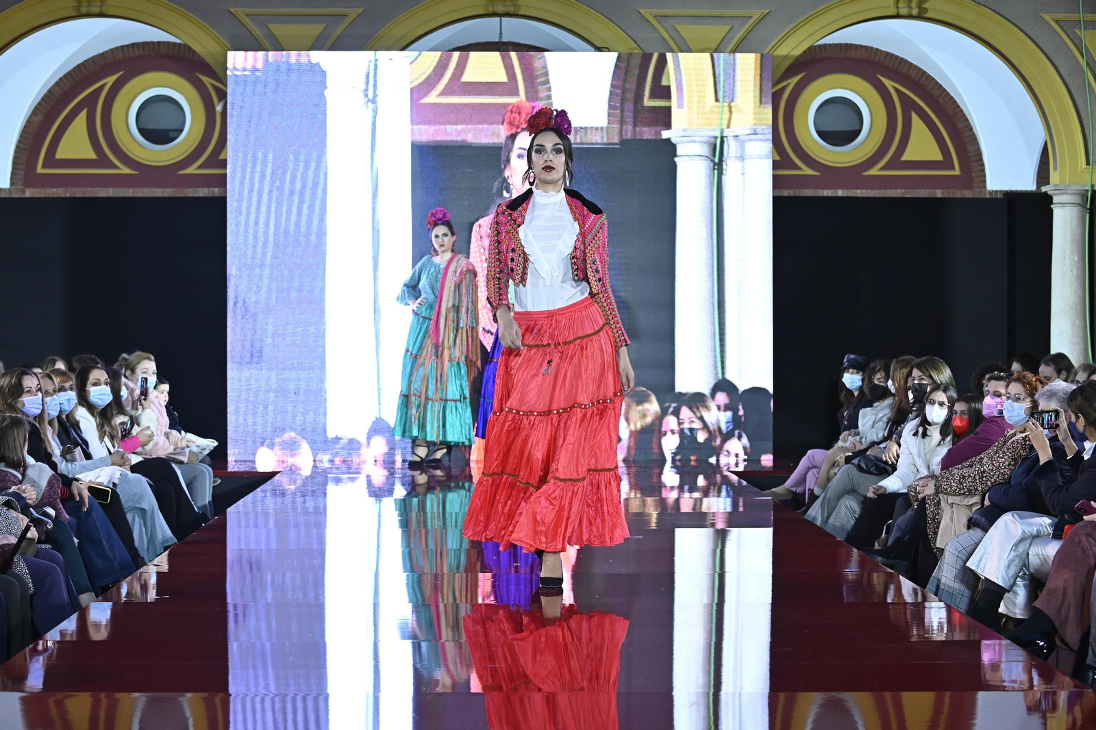 El desfile de Pol Núñez en Pasarela Huelva Flamenca 2022, todas las fotos